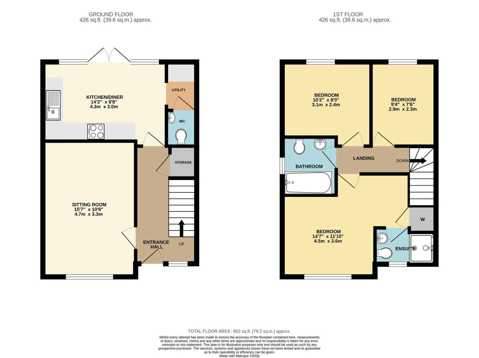 Henley, Ledbury floorplan