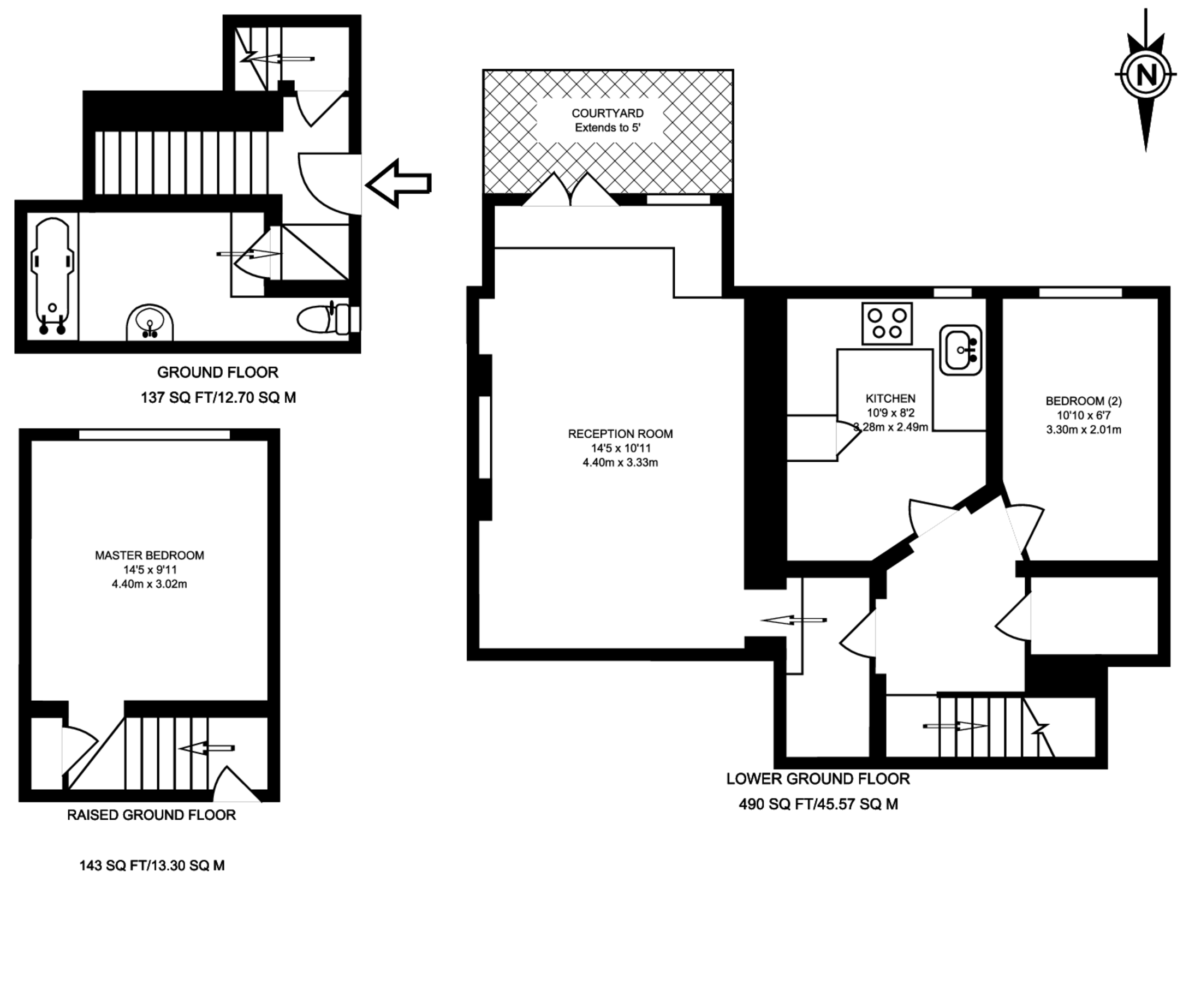 Chatsworth Road, Kilburn floorplan
