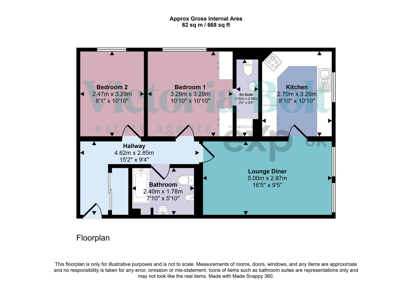 8, The Groves, Crescent Road, Ivybridge floorplan
