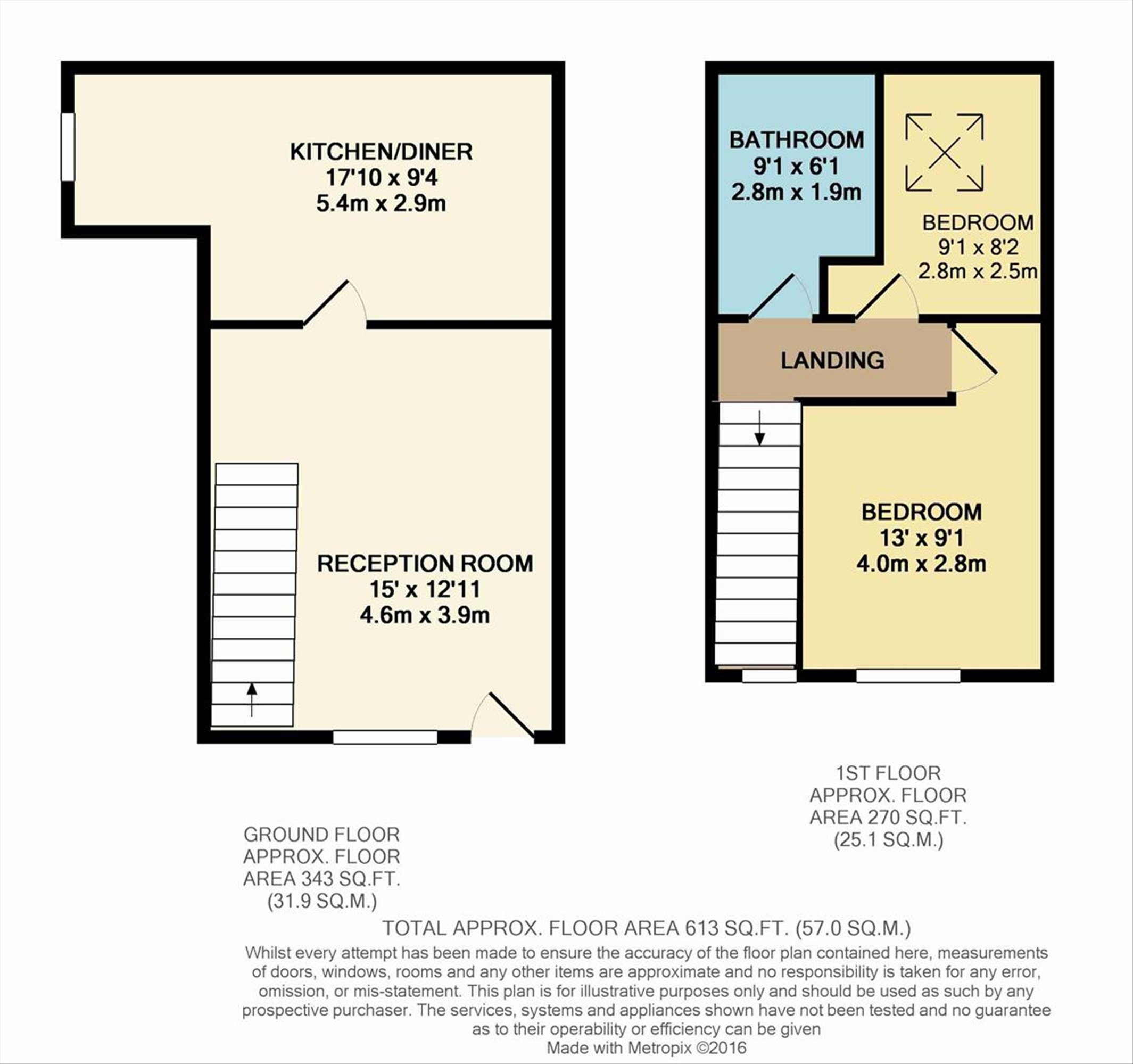 64, St Mary Road, Walthamstow floorplan