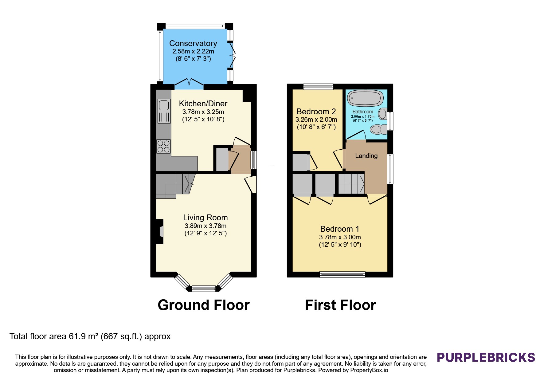 23, Brisbane Drive, Nottingham floorplan