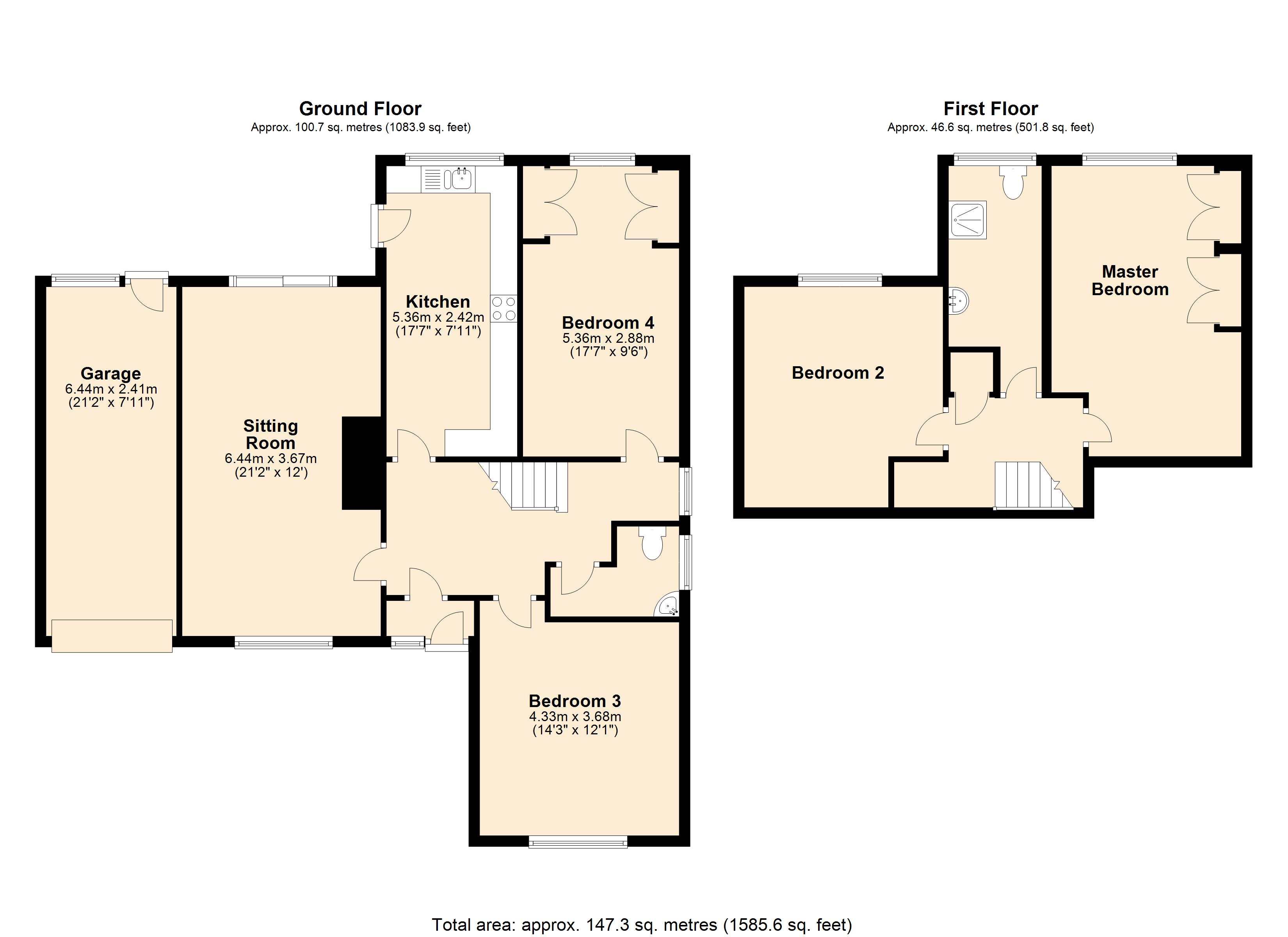 4 Bedrooms Detached house for sale in Alton Road, Ross-On-Wye HR9