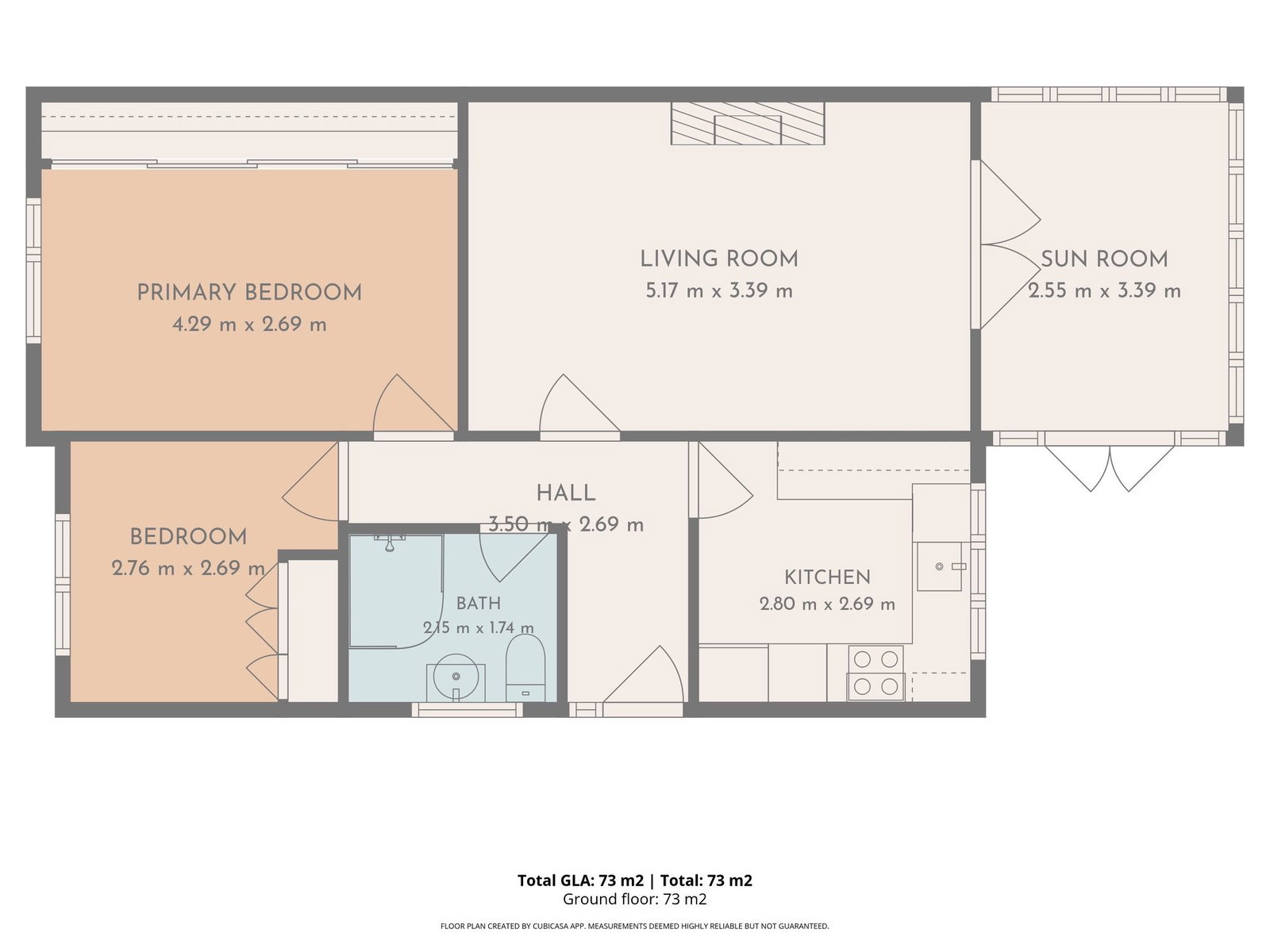 6, Beech Court, Nottingham floorplan