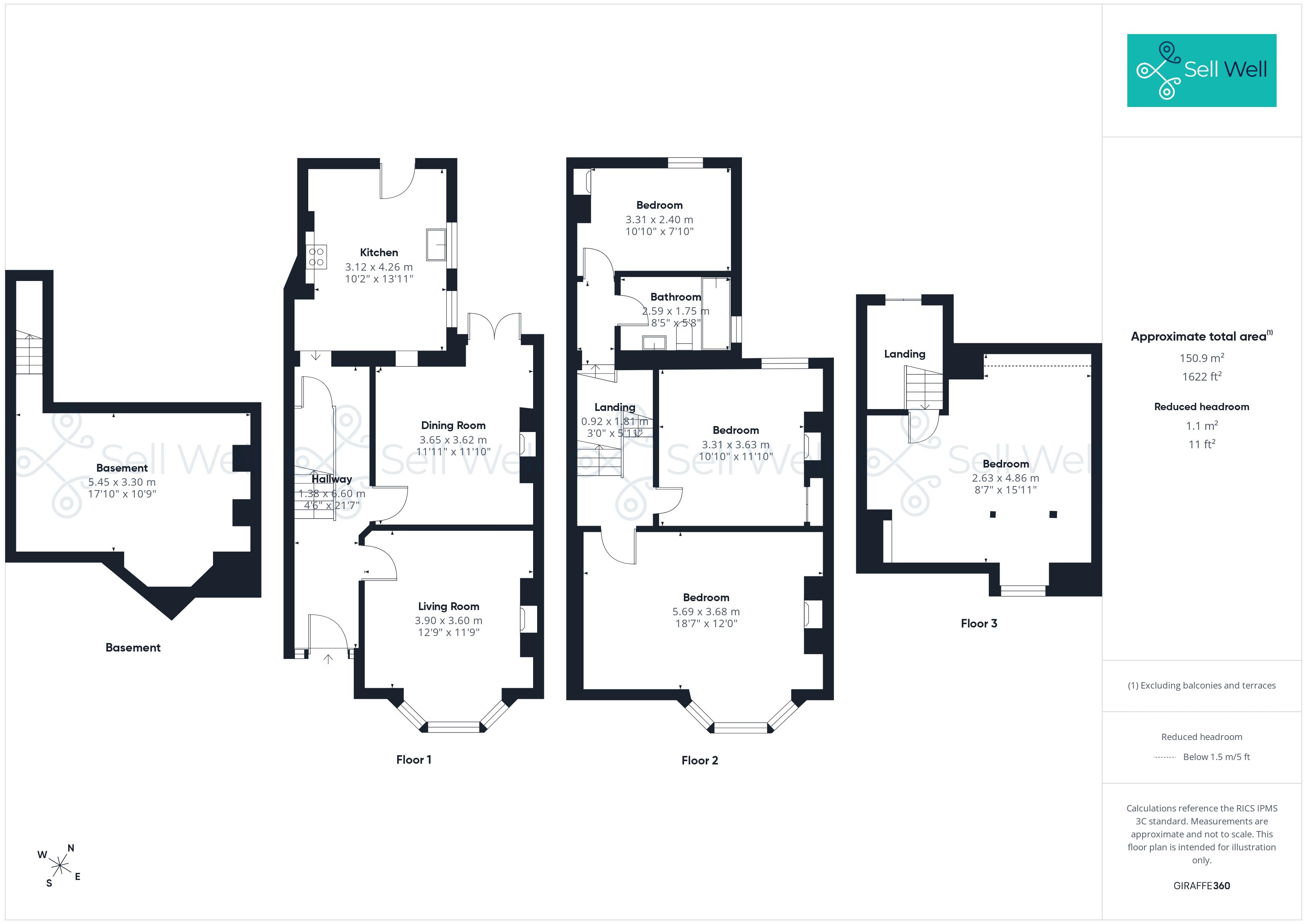 30, Acresfield Road, Salford floorplan