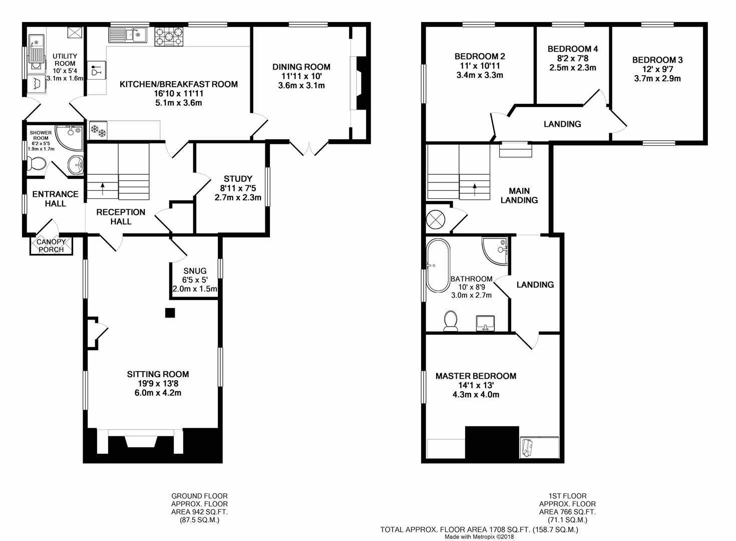 4 Bedrooms Detached house for sale in Rectory Road, Campton, Shefford SG17