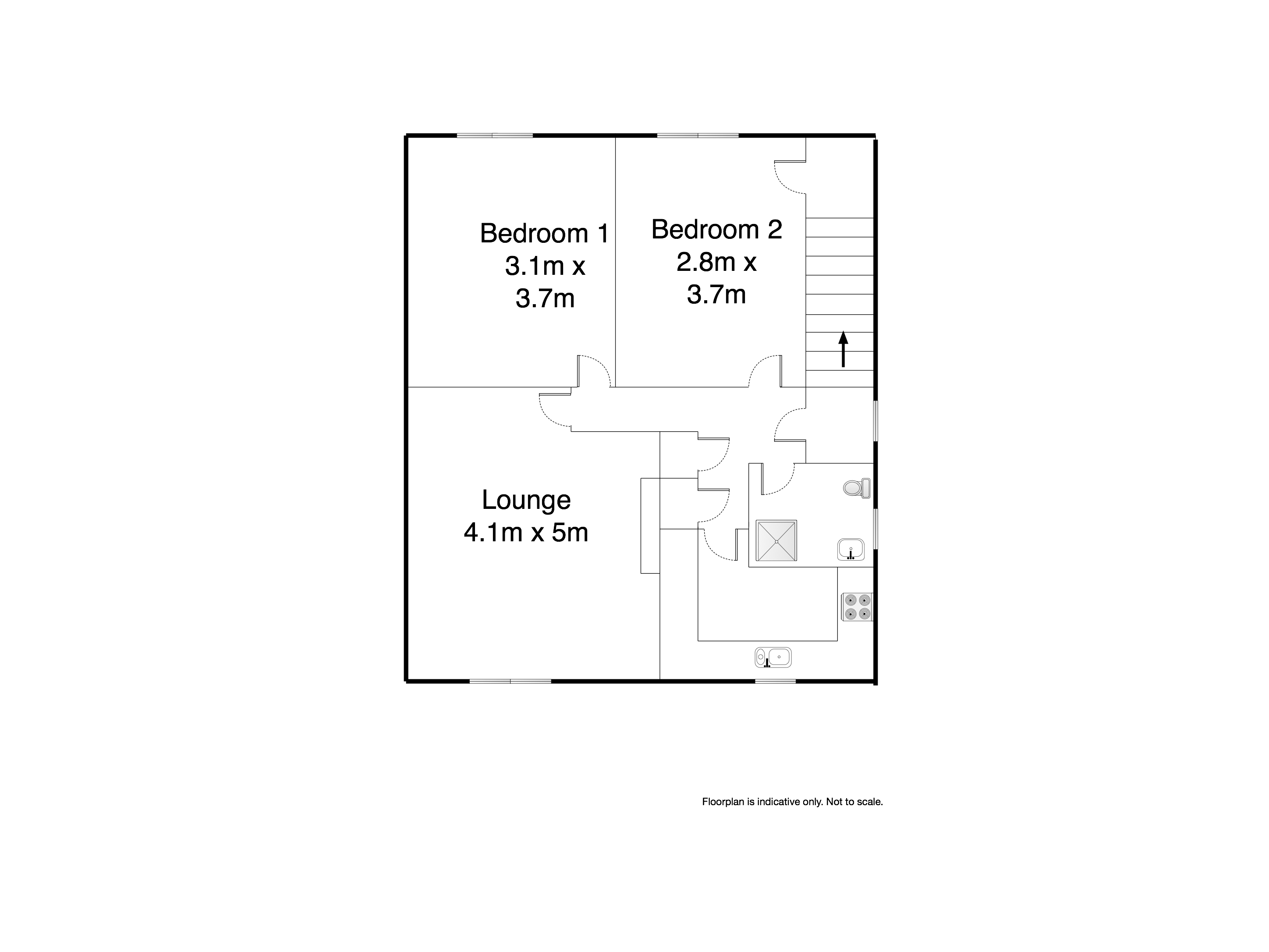 2 Bedrooms Flat for sale in Inglis Avenue, Port Seton EH32