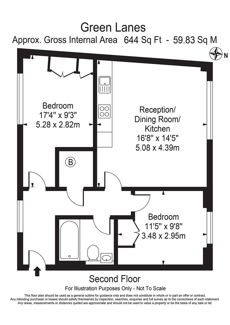 Frobisher Road, Hornsey floorplan