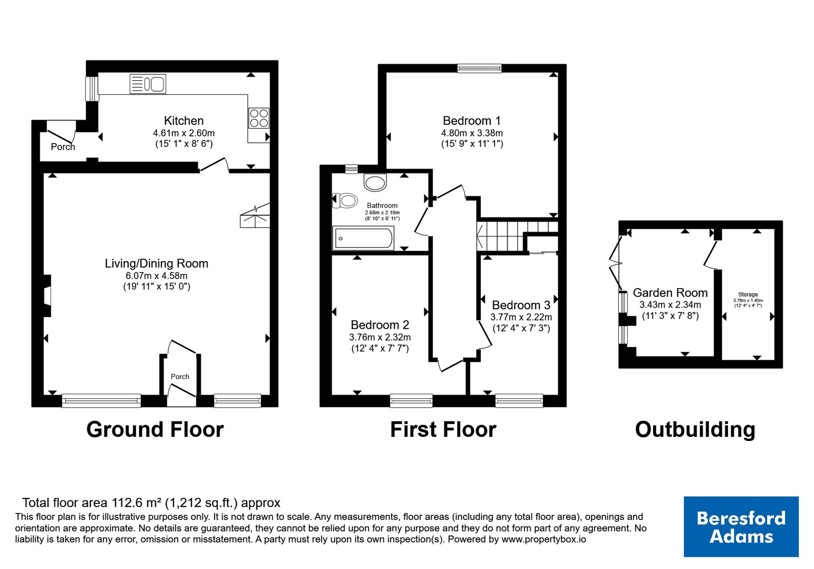 Disgwylfa,, Penrhyndeudraeth, Gwynedd floorplan