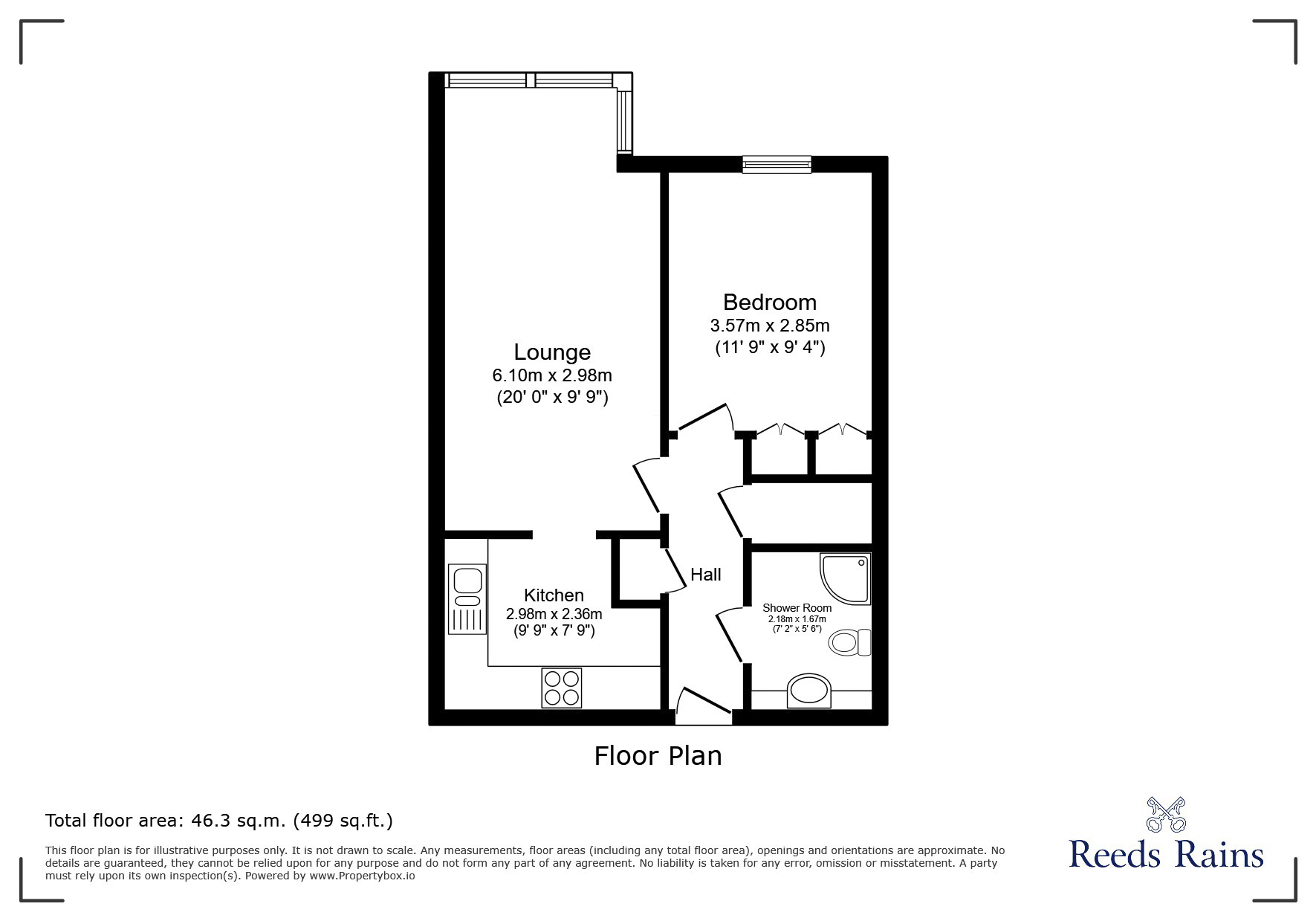 Hill Road, North Somerset floorplan