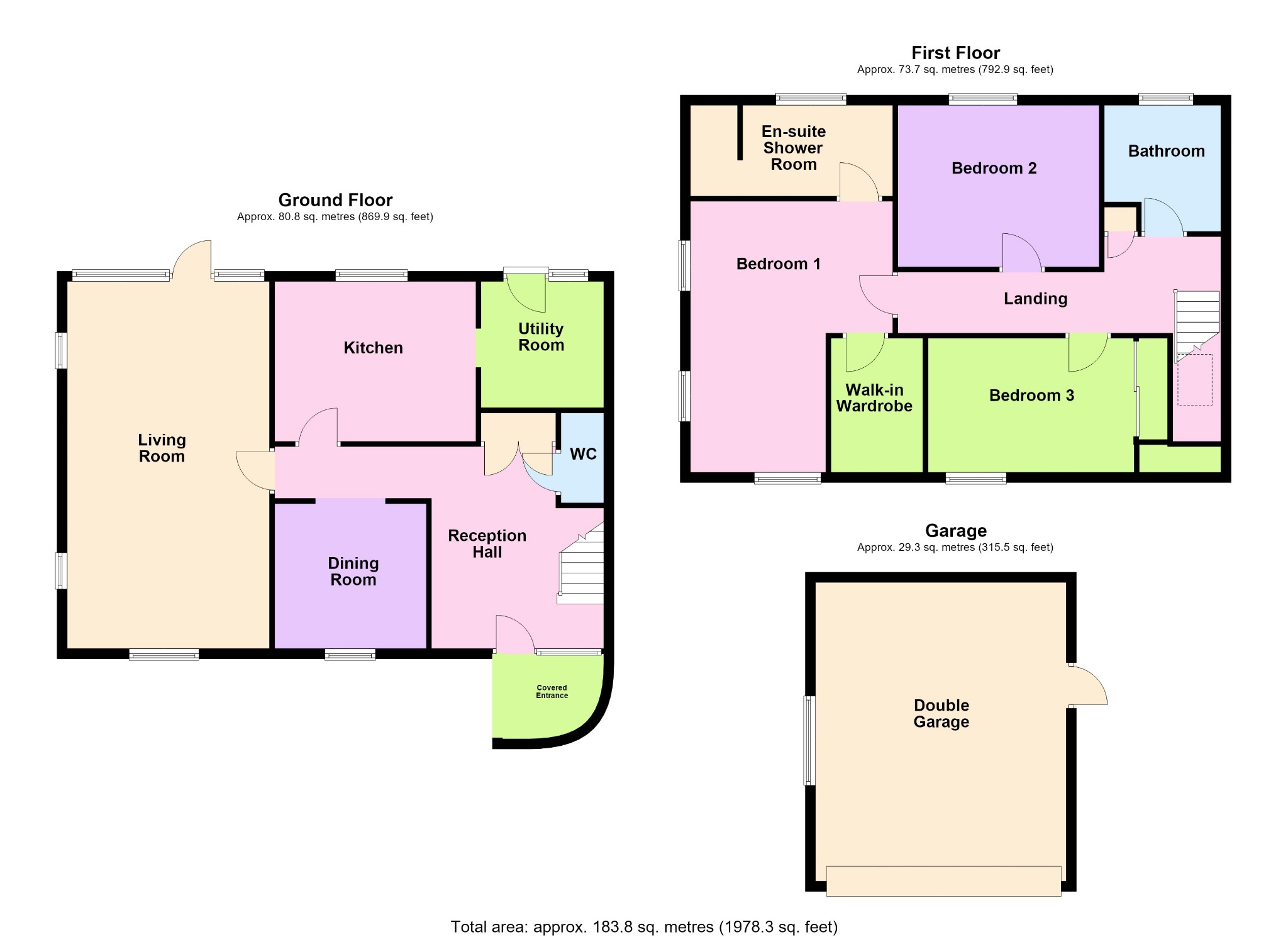 94 Chalcraft Lane, Bognor Regis floorplan