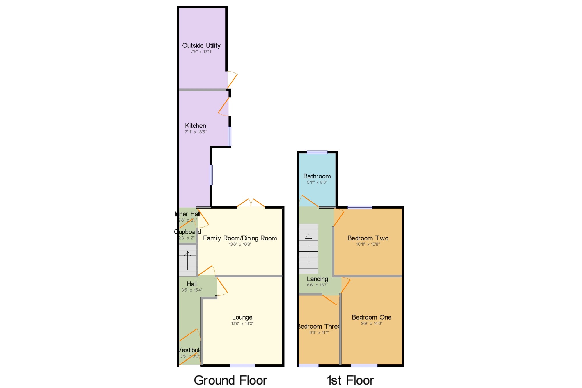3 Bedrooms Terraced house for sale in Higher Walton Road, Higher Walton, Preston, Lancashire PR5