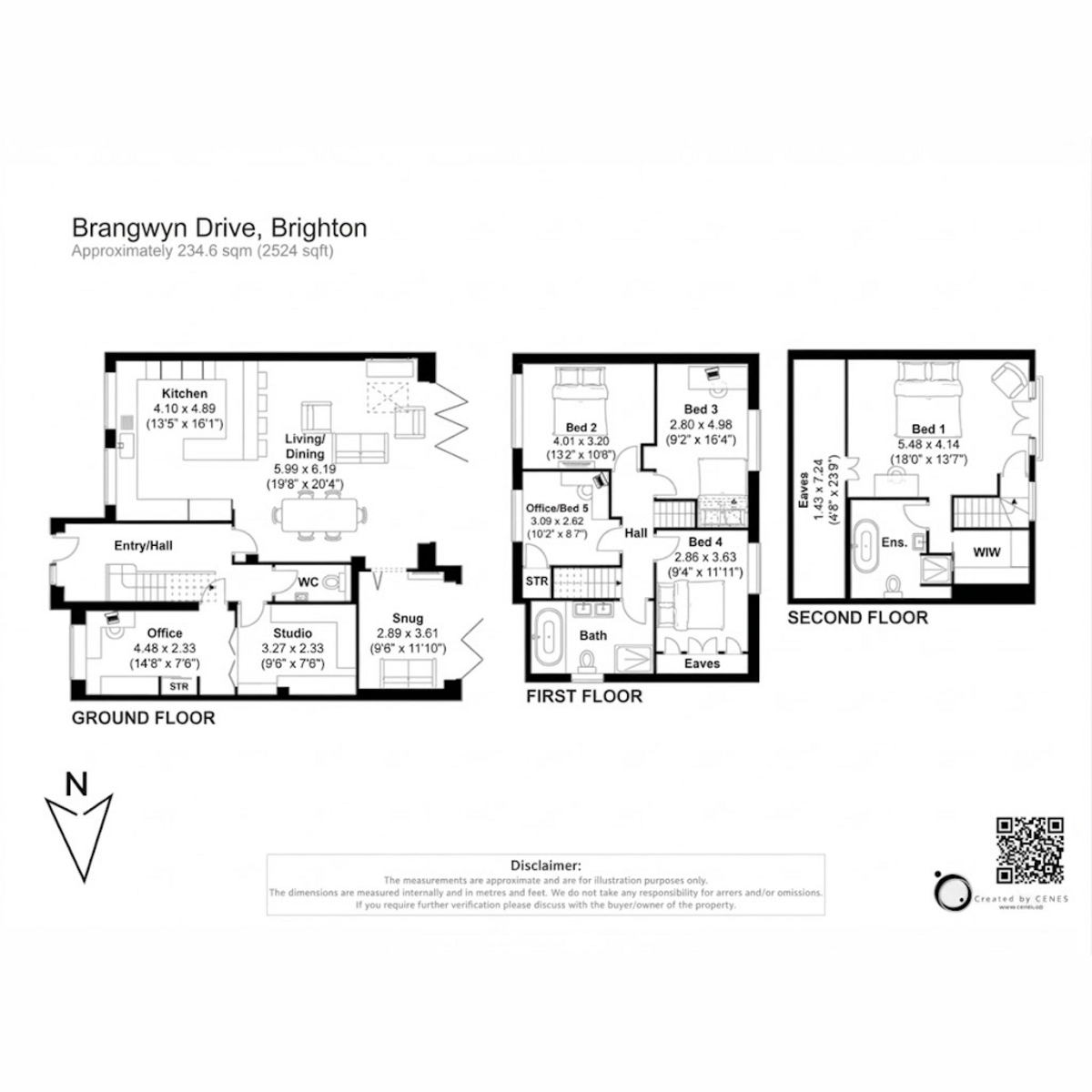 Brangwyn  Drive, Brighton floorplan