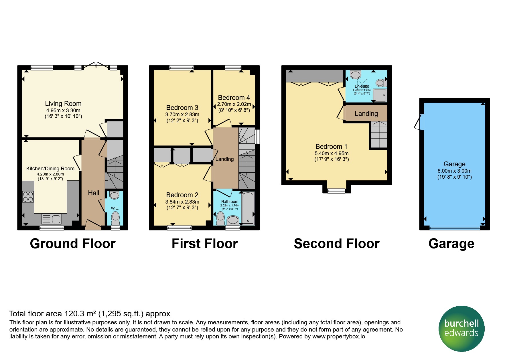 48, Chadburn Road, Nottingham floorplan
