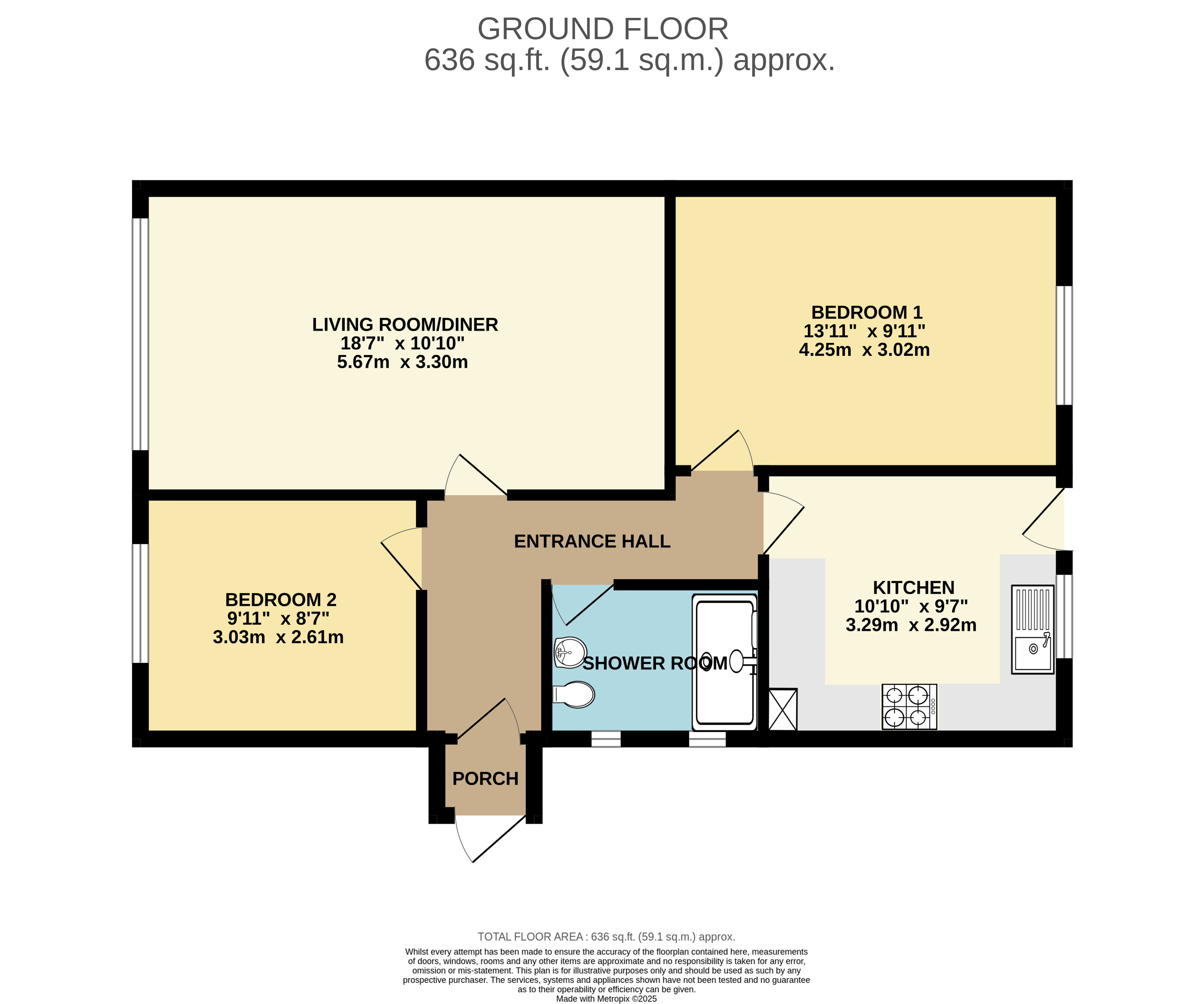 37, Scalwell Park, Seaton floorplan