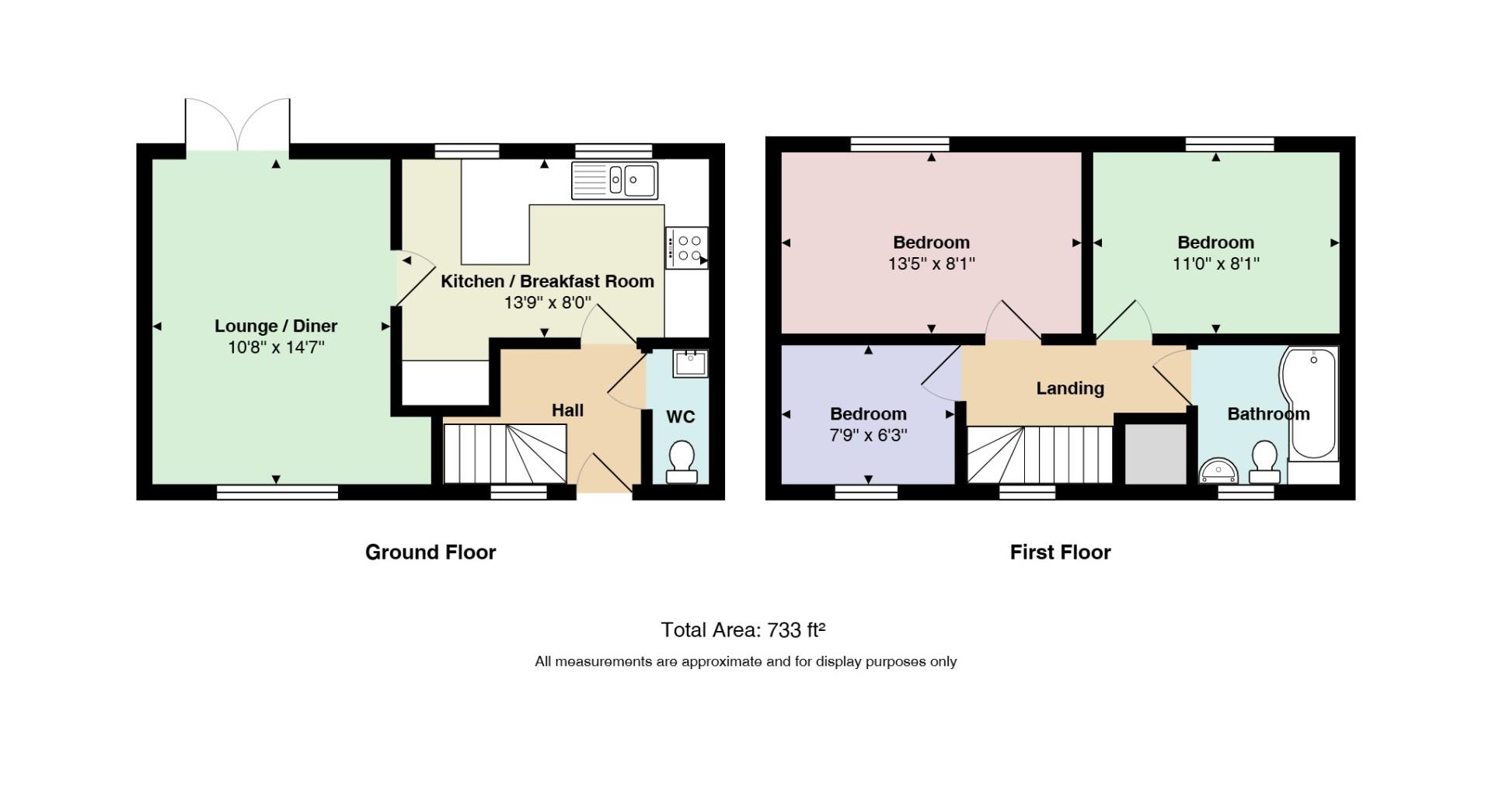 7, Manor Close, Milton Keynes floorplan