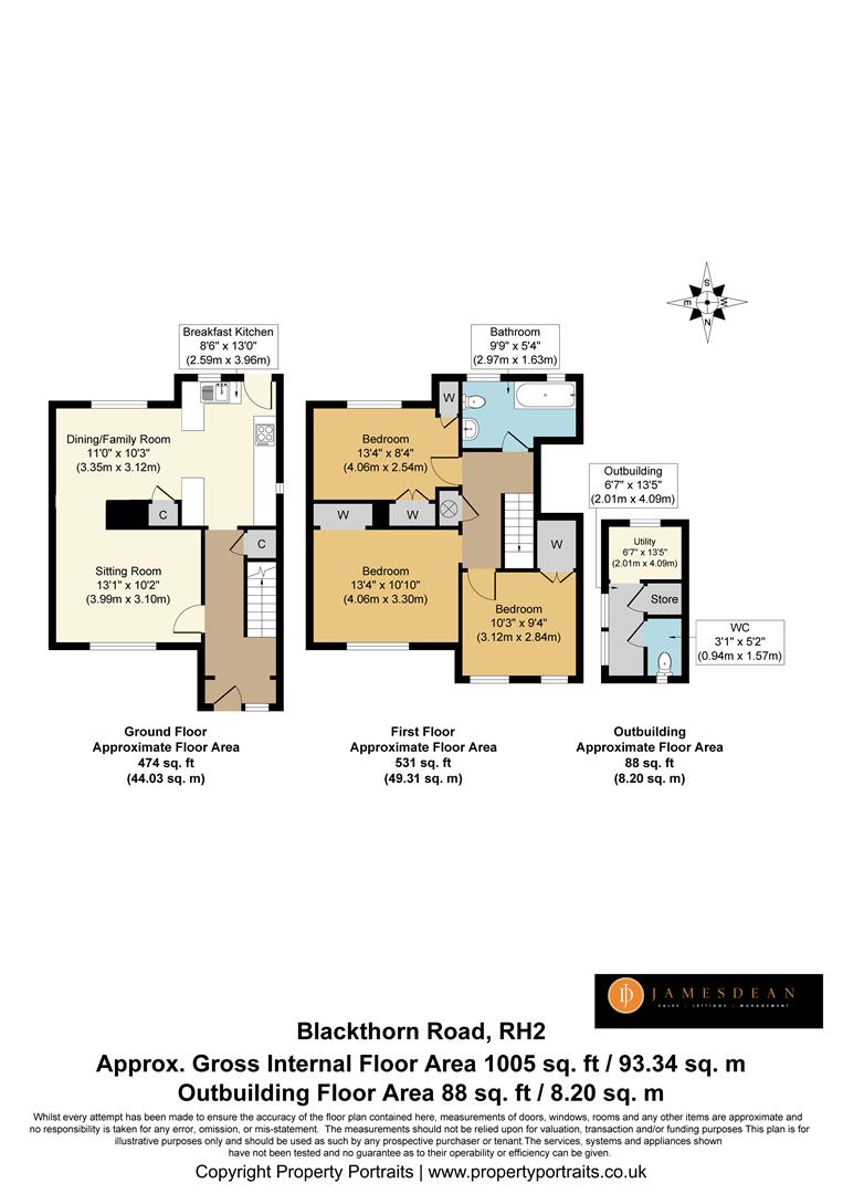 42, Blackthorn Road, Reigate floorplan