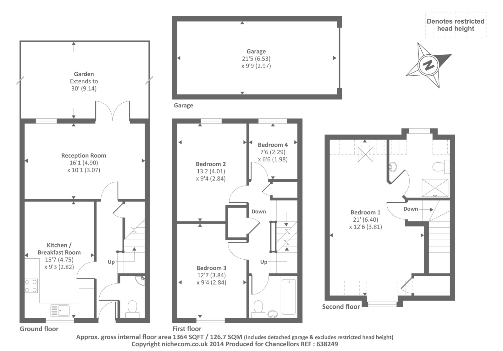 4 Bedrooms Semi-detached house to rent in Great Western Park, Didcot OX11