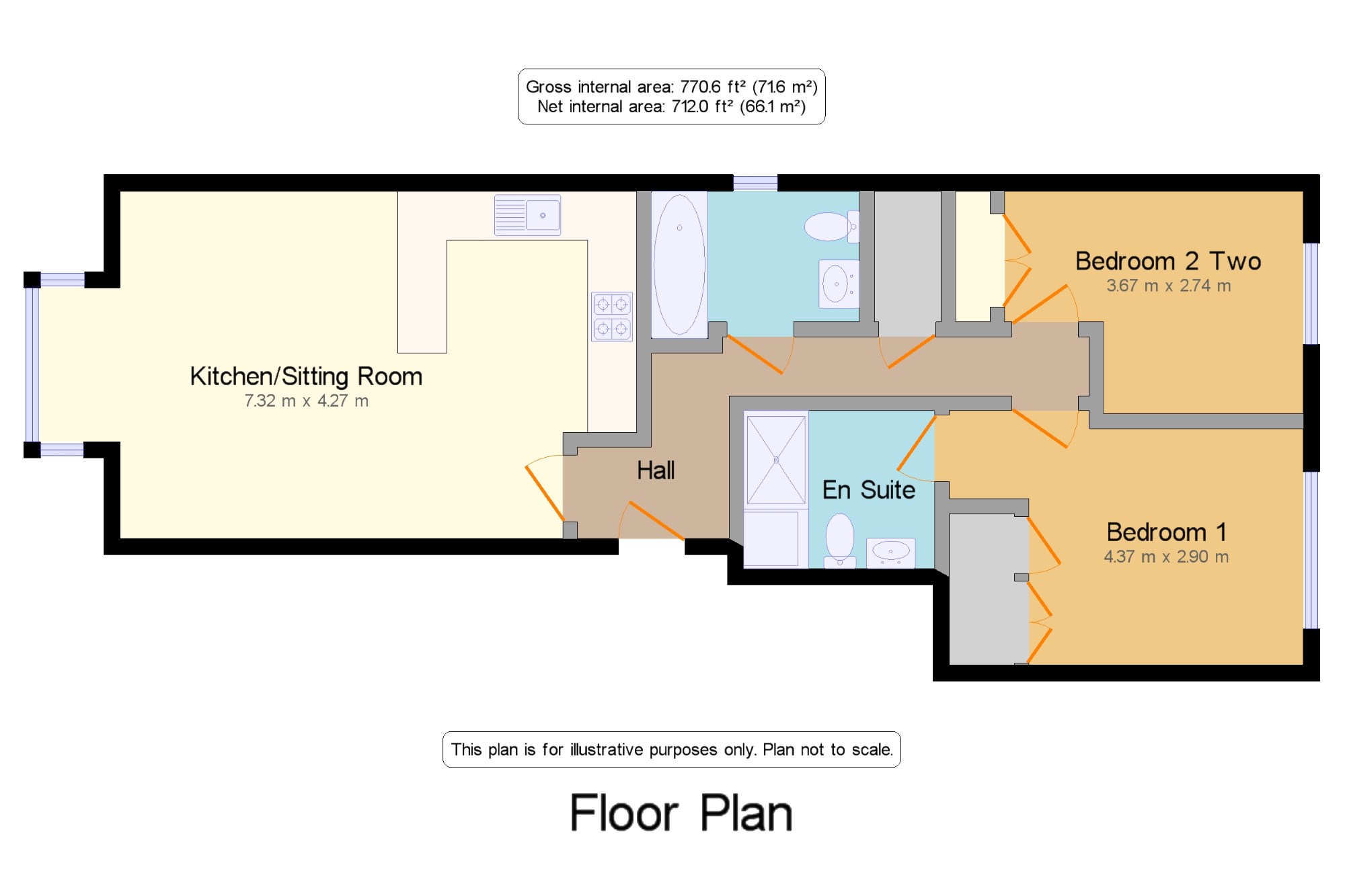 2 Bedrooms Flat to rent in Epsom Road, Guildford GU1