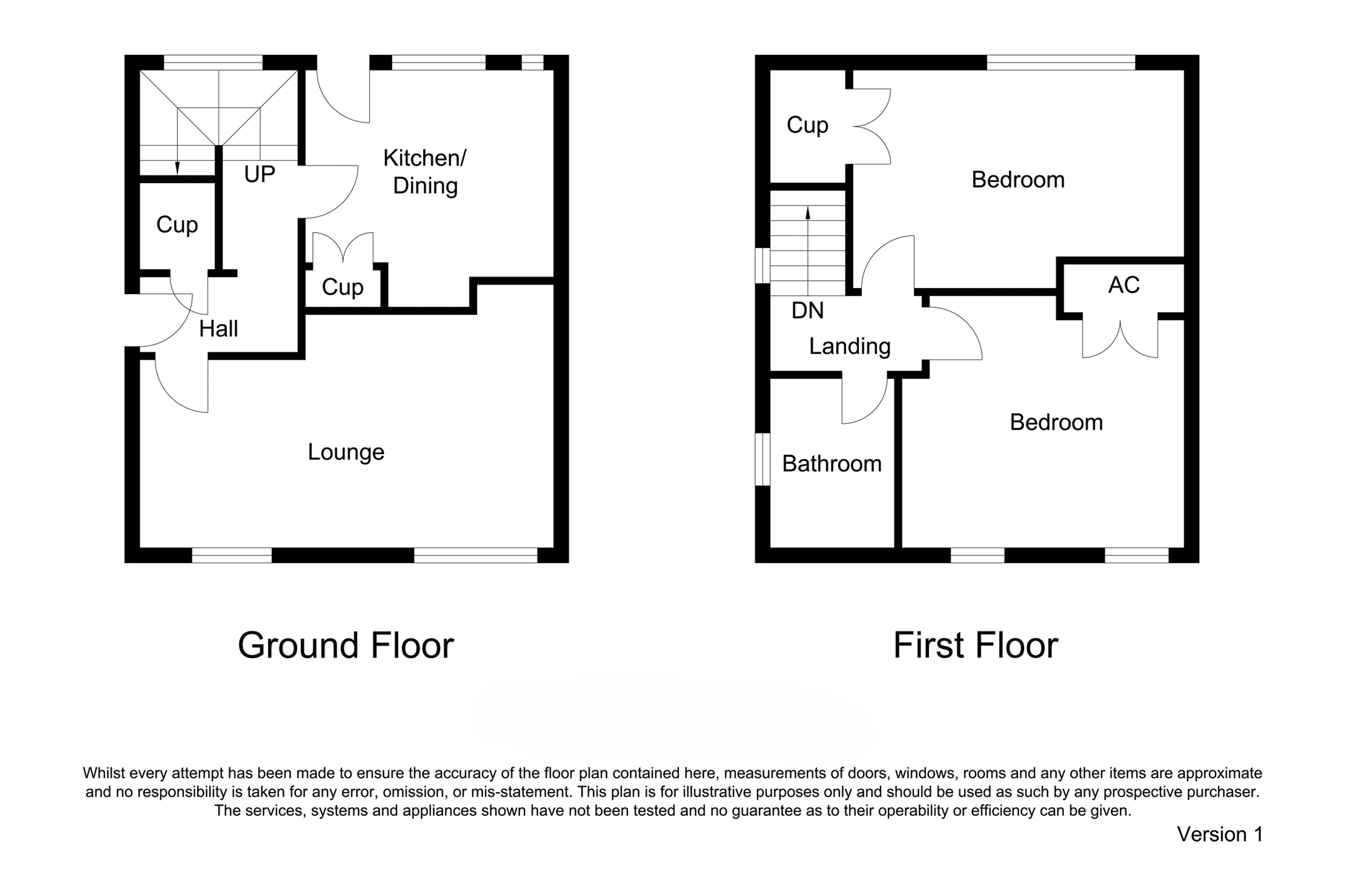 116, Newsham Road, Blyth floorplan