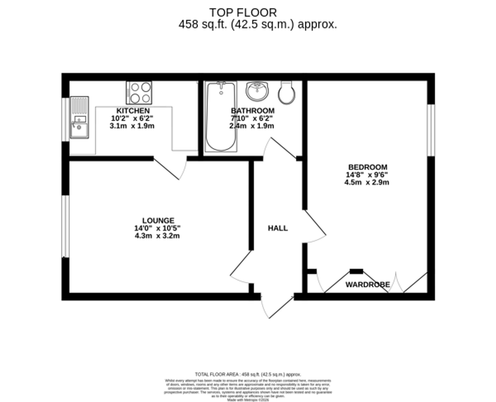 10 Windsor Court, Sidcup floorplan