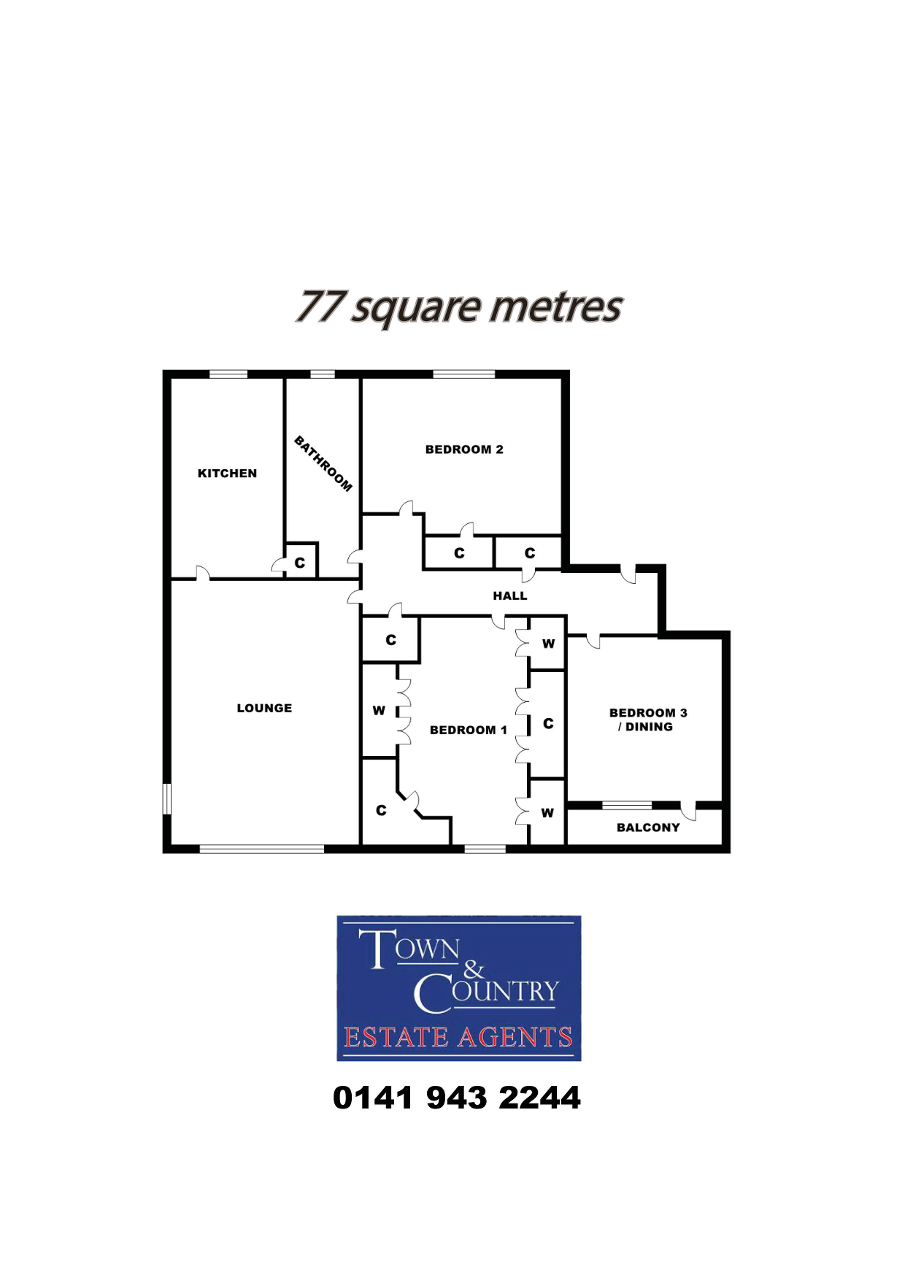 3 Bedrooms Flat for sale in Rampart Avenue, Knightswood, Glasgow G13