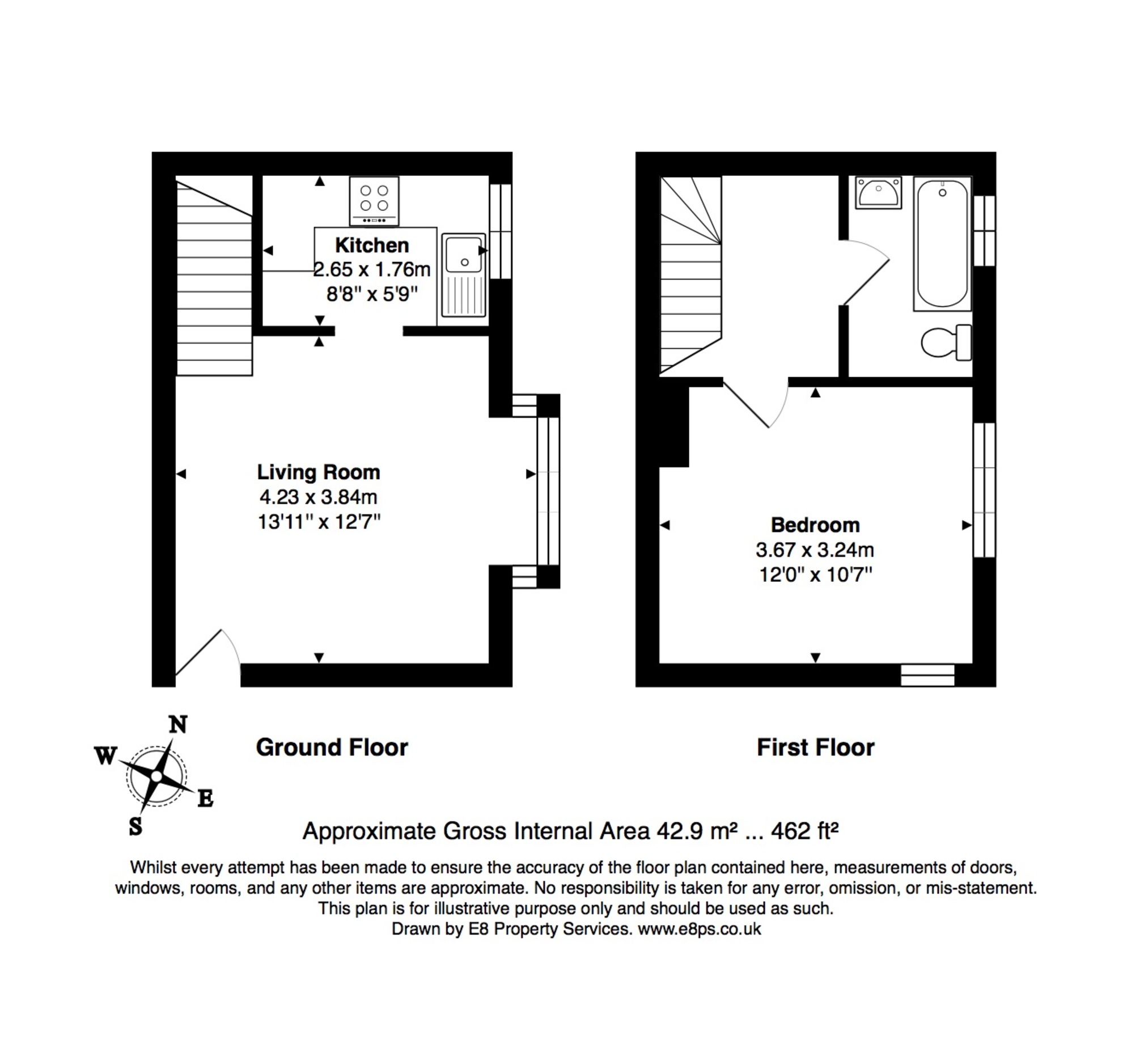 19, Farmington Drive, Witney floorplan