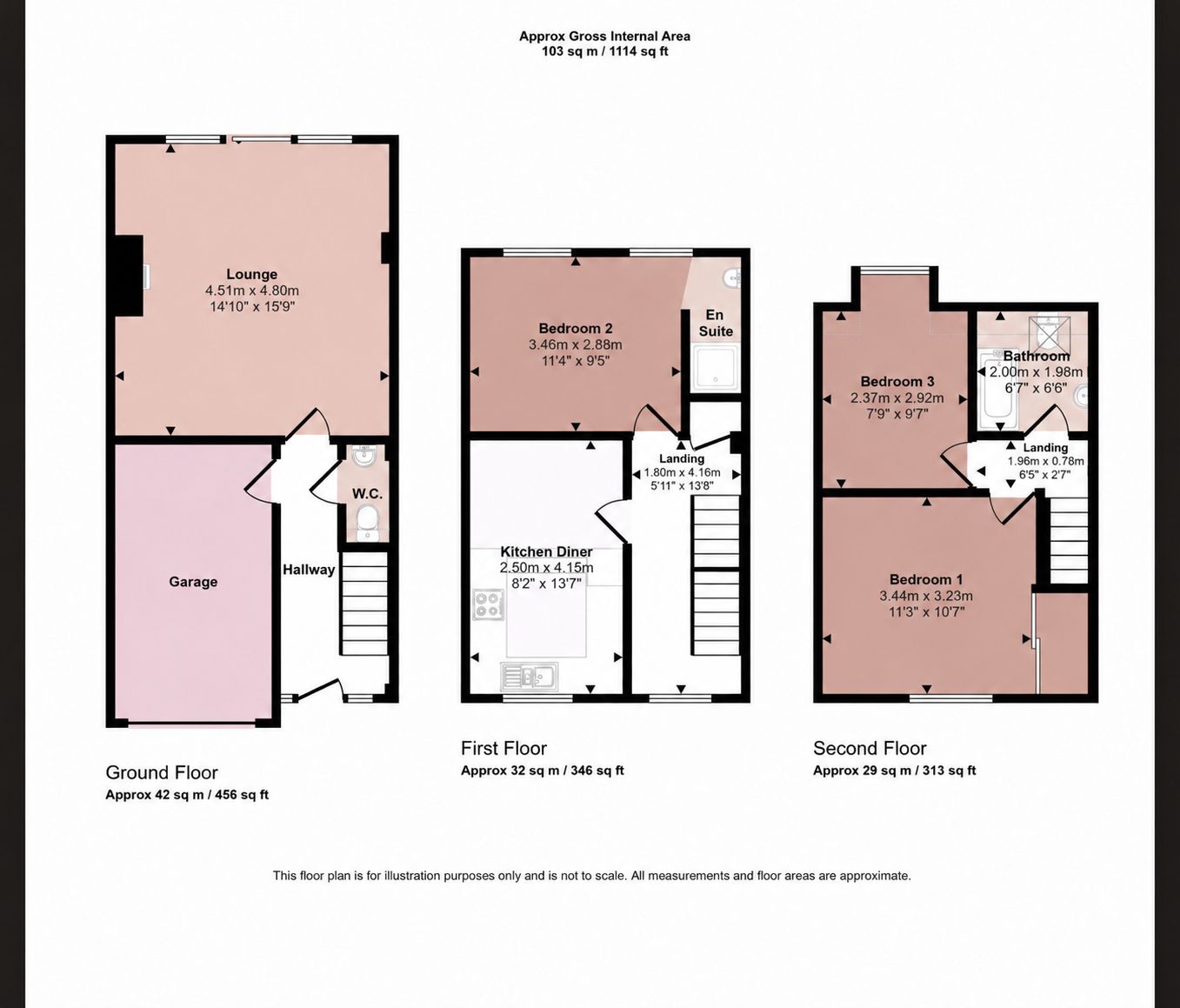 De Grey Court, York floorplan