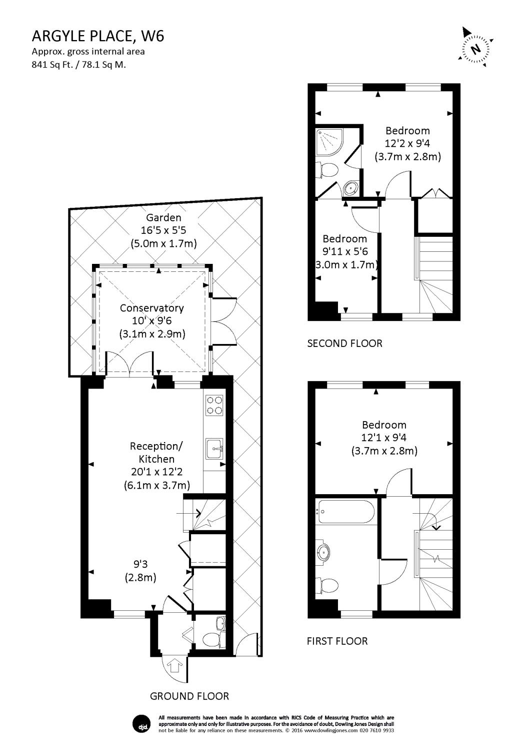 20, Argyle Place, Hammersmith floorplan