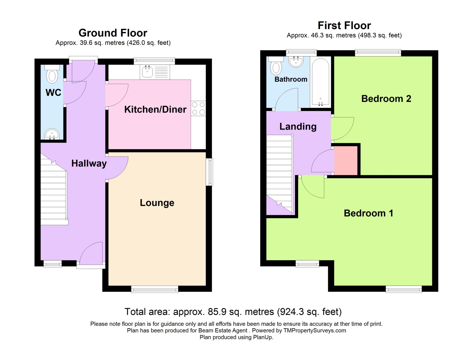 30, Tennyson Green, Skegness floorplan