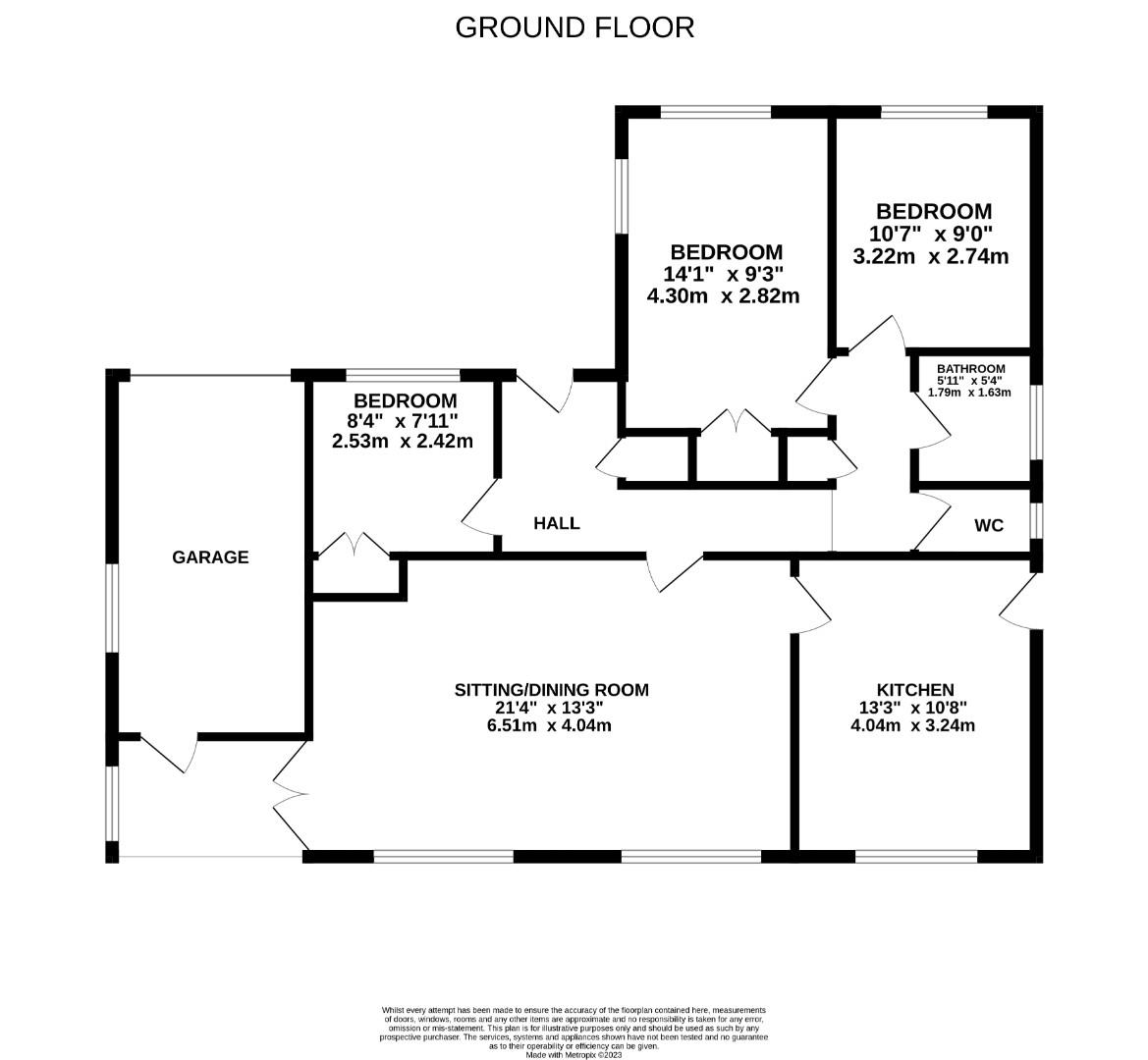 Knockwood Road, Tenterden TN30, 3 bedroom detached bungalow for sale