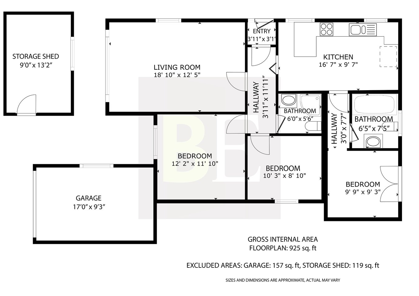 Belle Vue, Chestnut Avenue, St Saviour floorplan
