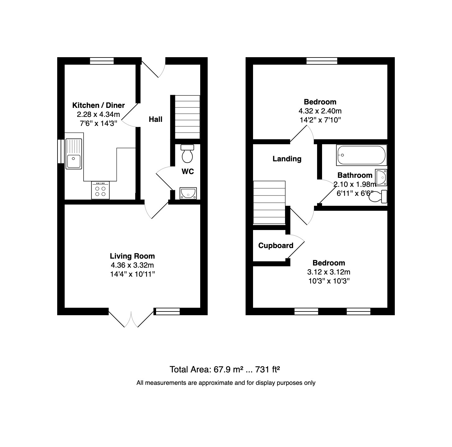 10 Farm Drive, Fakenham, Norfolk floorplan