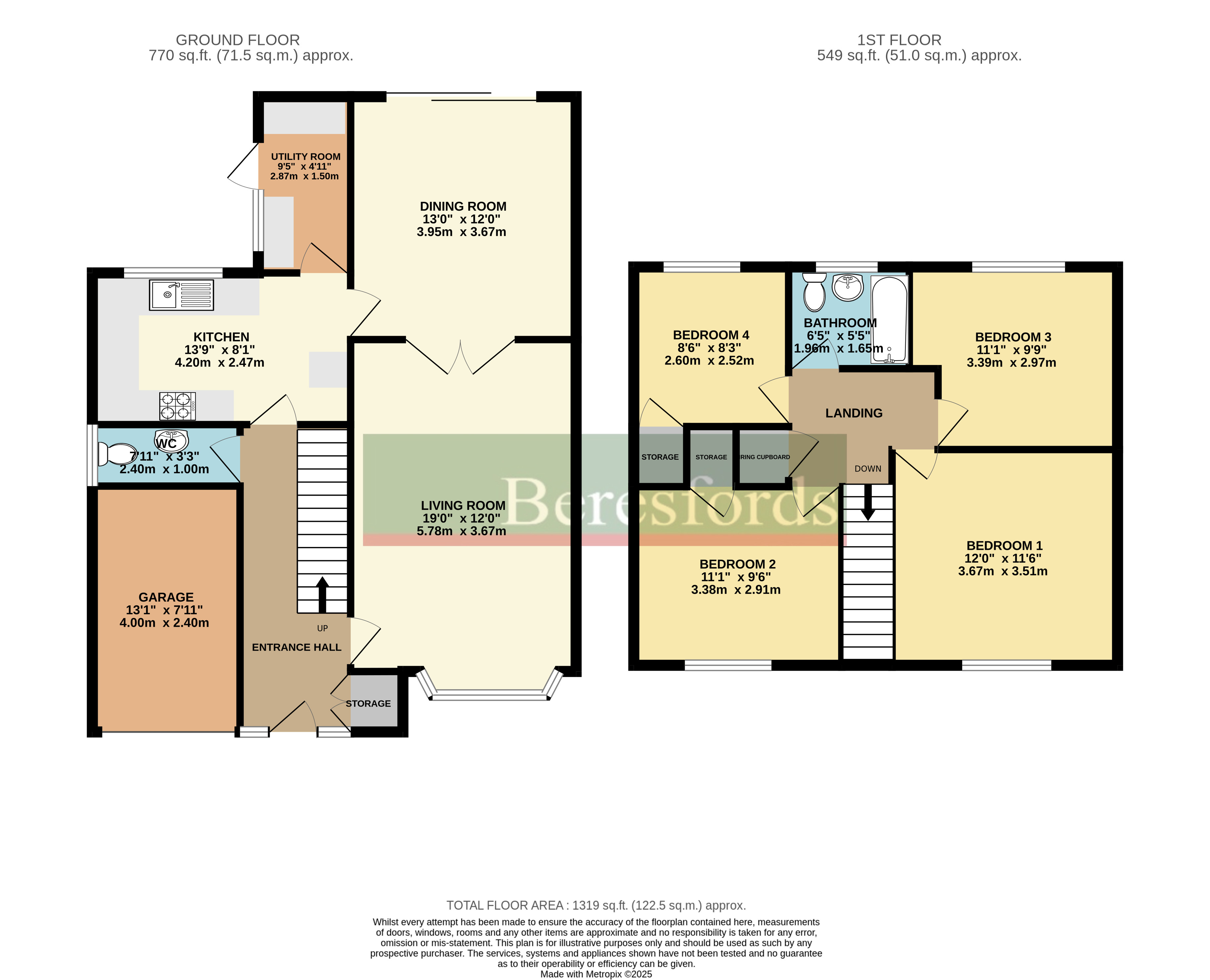 50 Godmans Lane,, Marks Tey, Essex floorplan