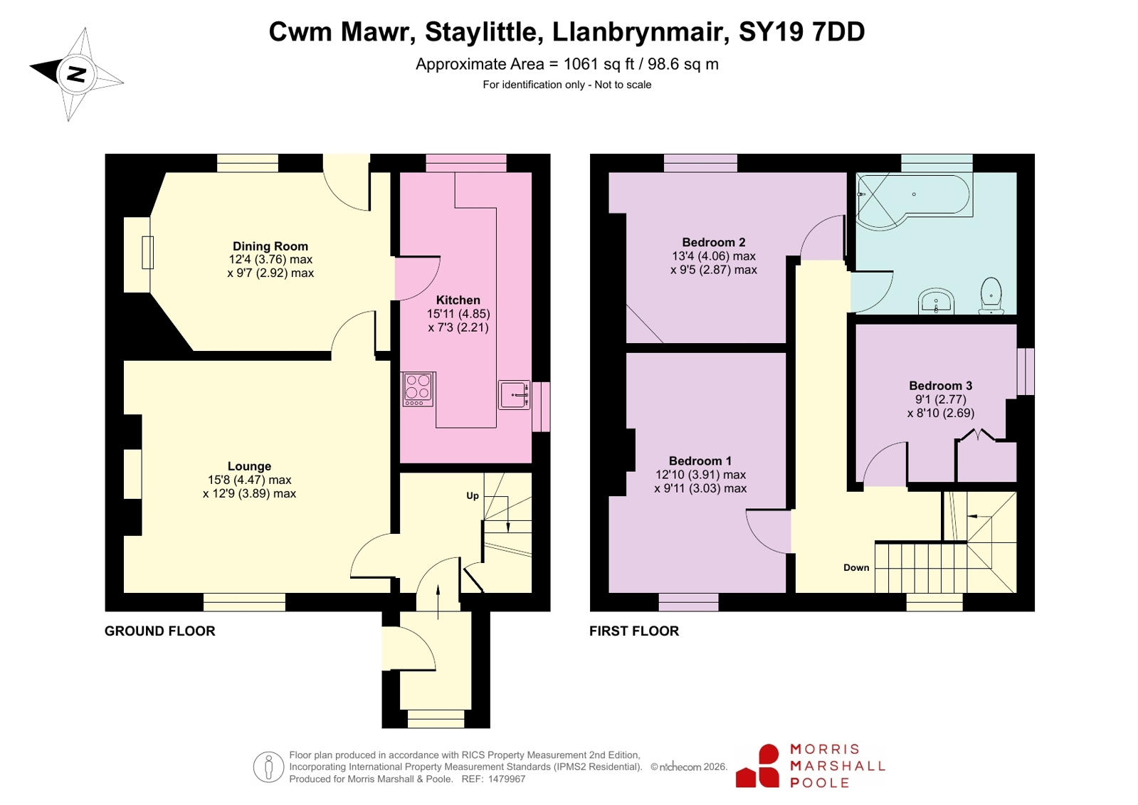 Cwm Mawr,, Staylittle, Llanbrynmair floorplan
