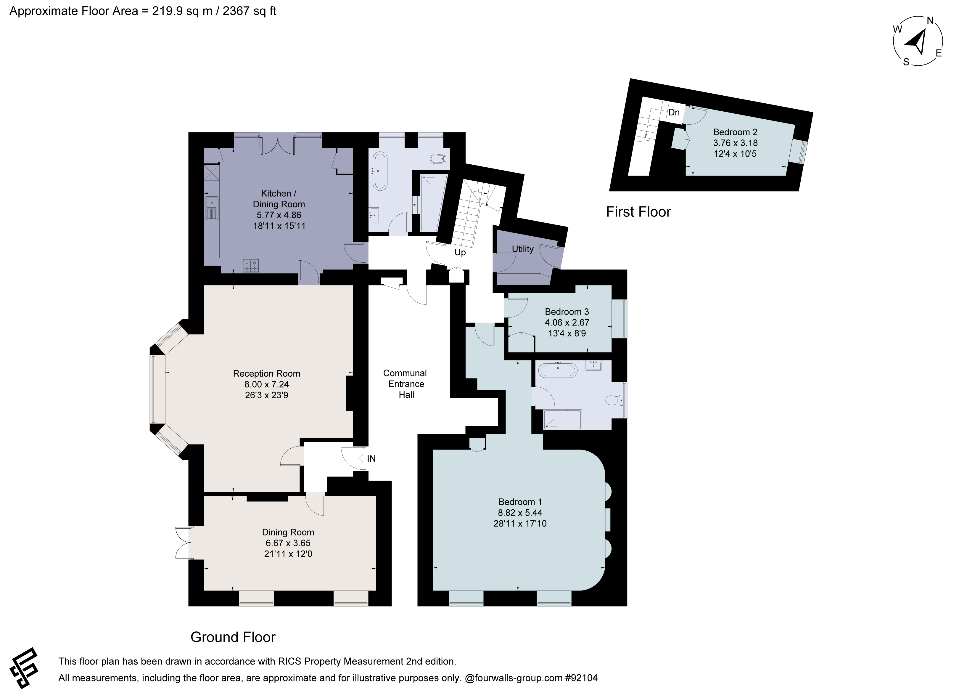 1, Froyle House, Alton floorplan