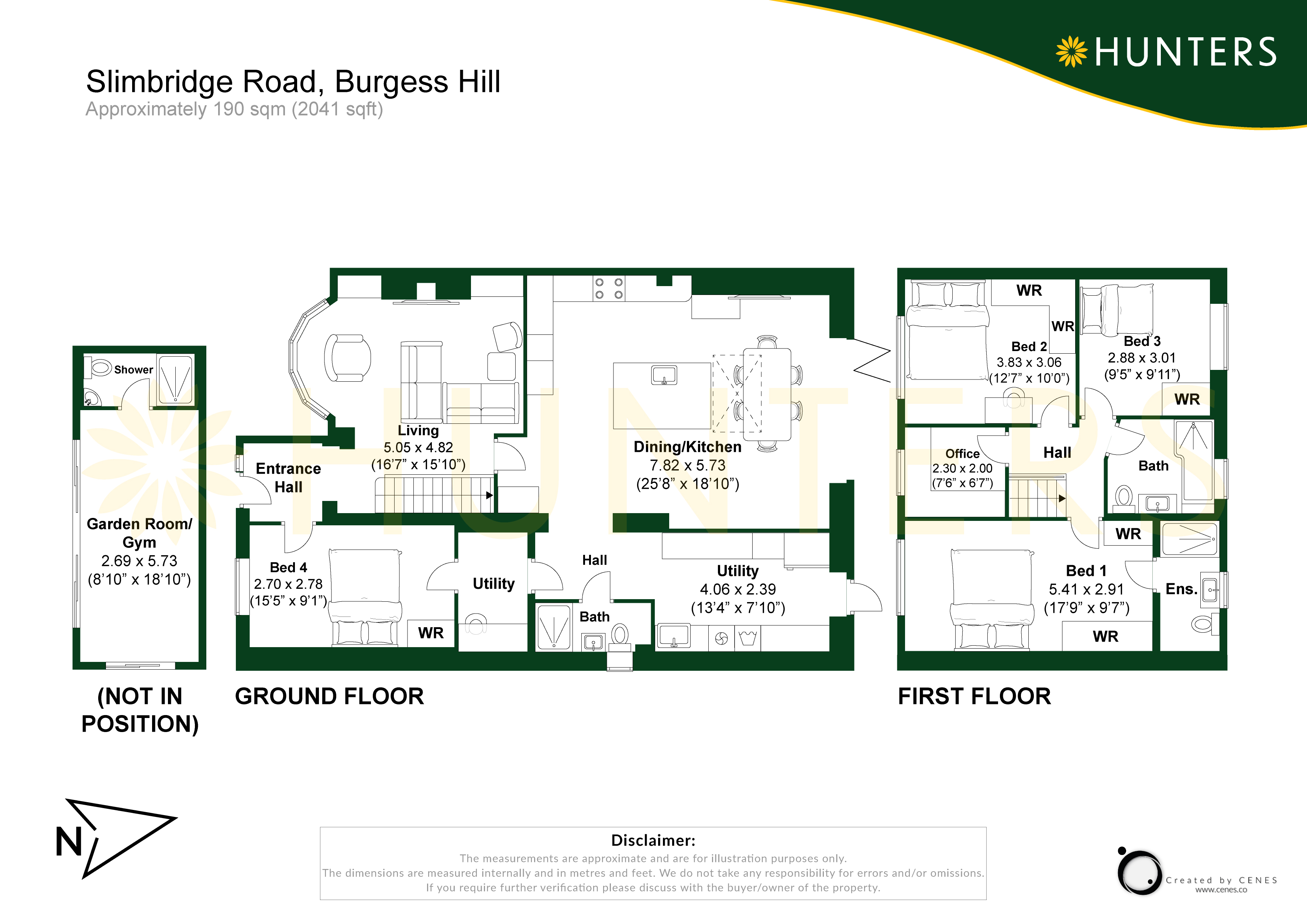 16, Slimbridge Road, Burgess Hill floorplan