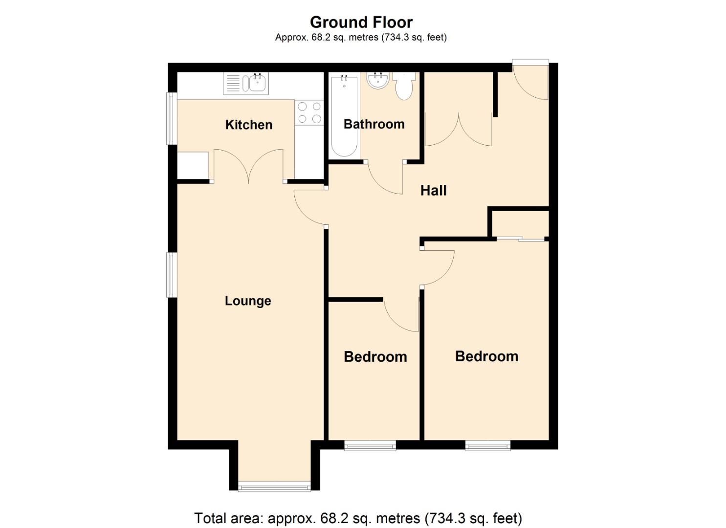 26 The Maltings, Riverside Way, Brandon floorplan