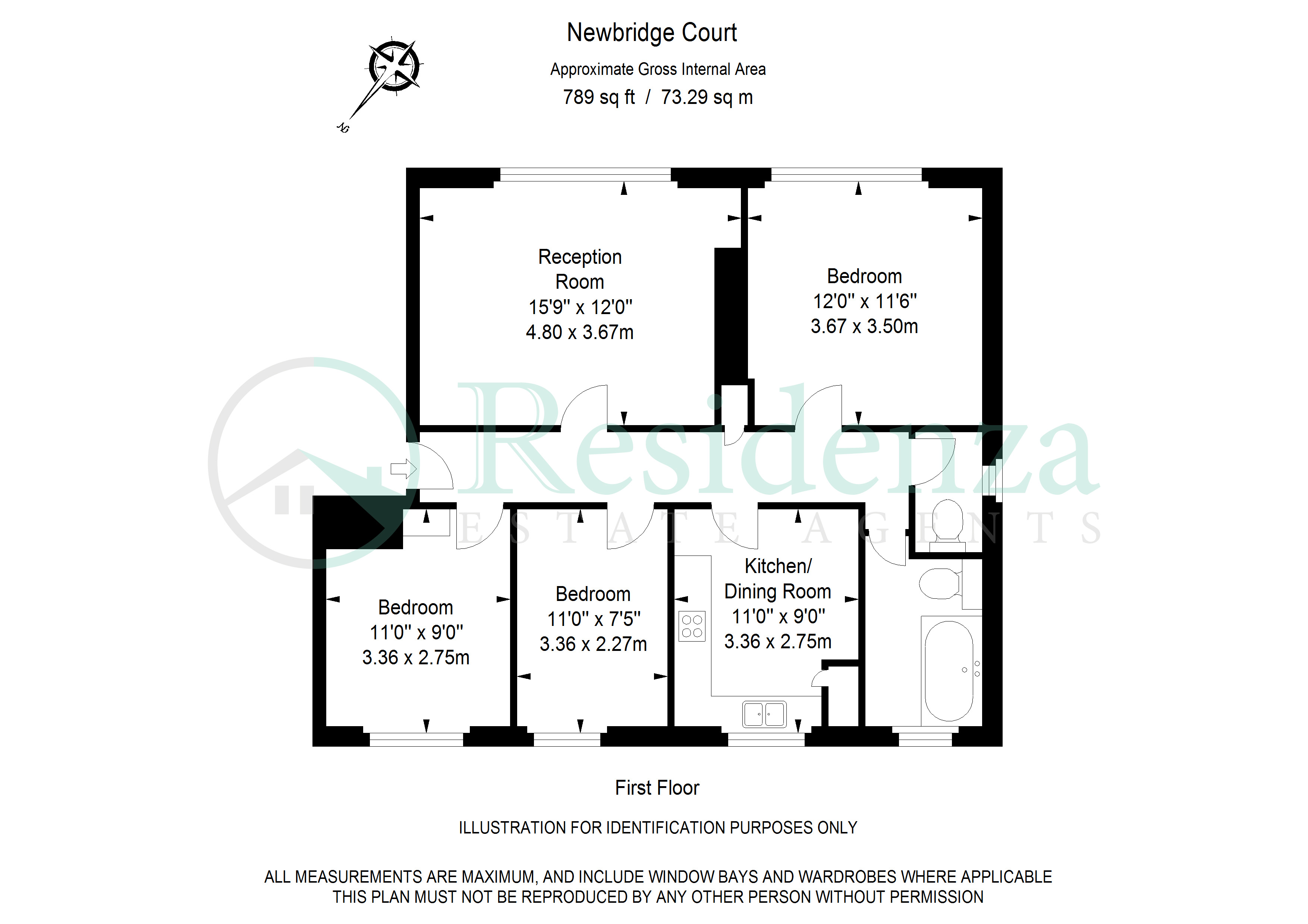 31 Newbridge Court, Hazelhurst Road, London floorplan