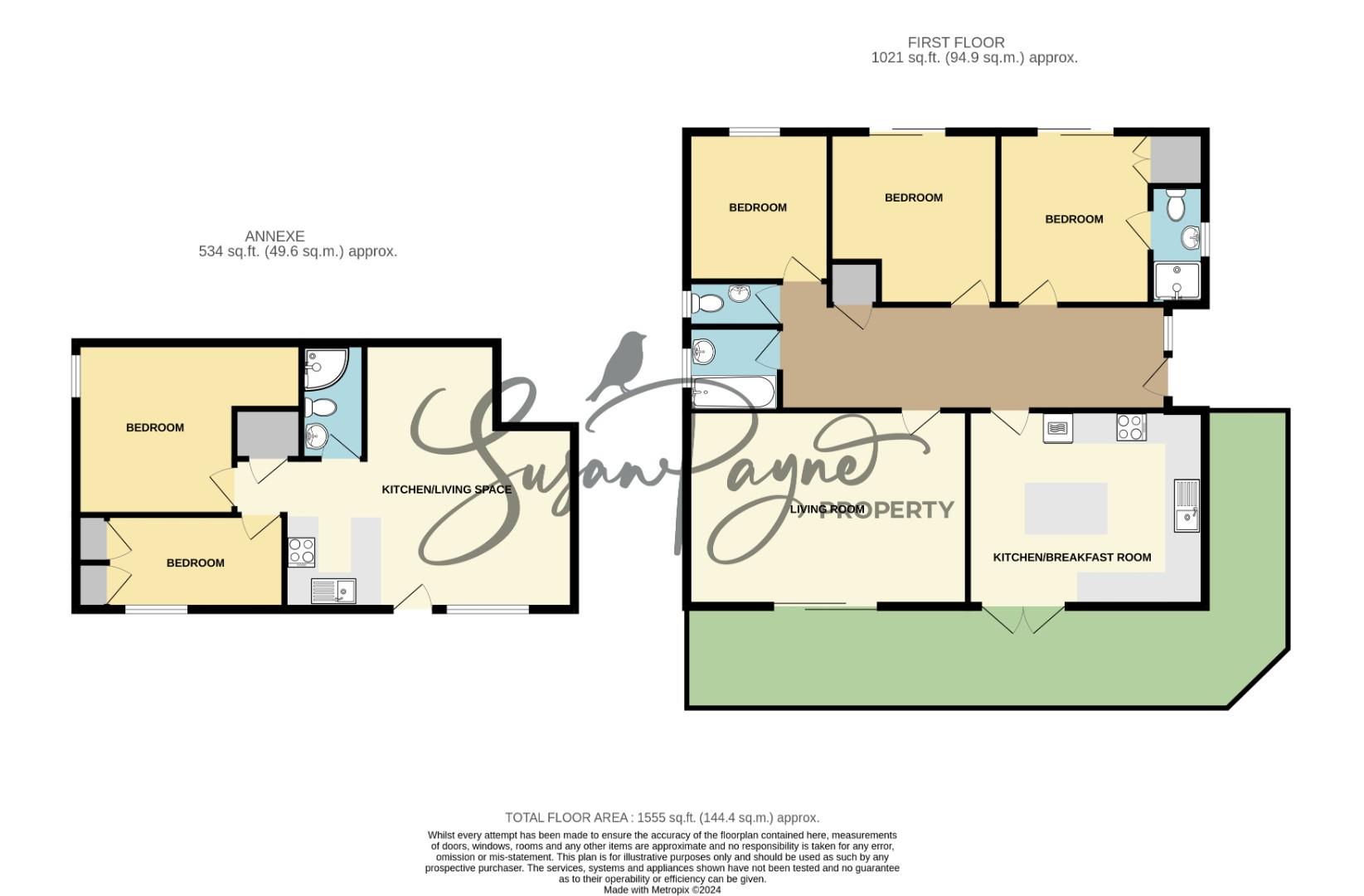 Waterside, 24 Barge Lane, Wootton Bridge floorplan