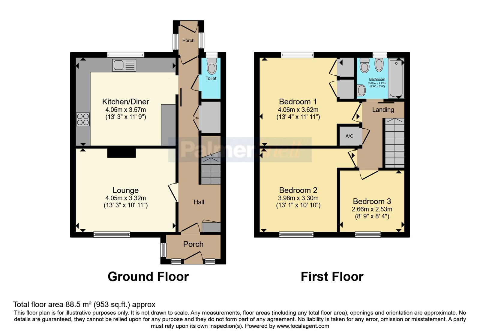 4, St. Brides Close, Somerset floorplan