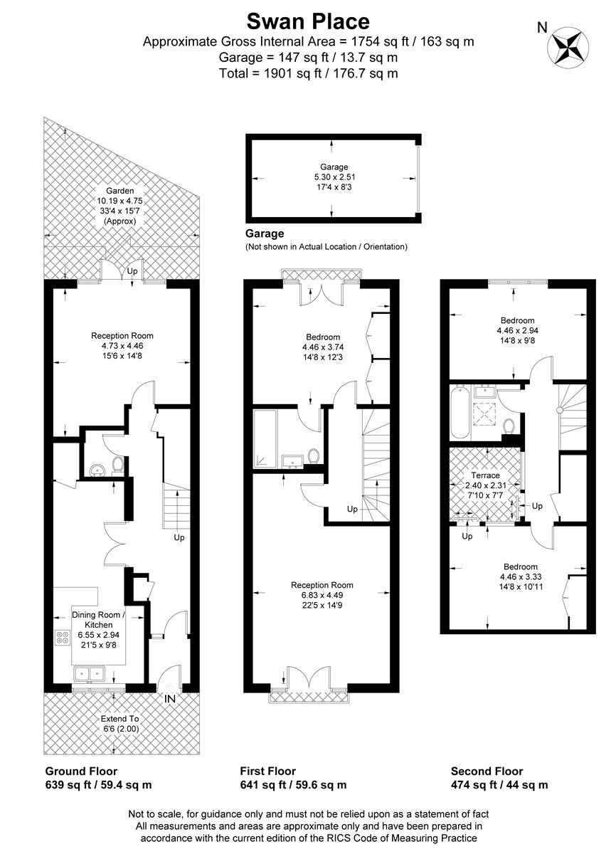 2, Swan Place, London floorplan