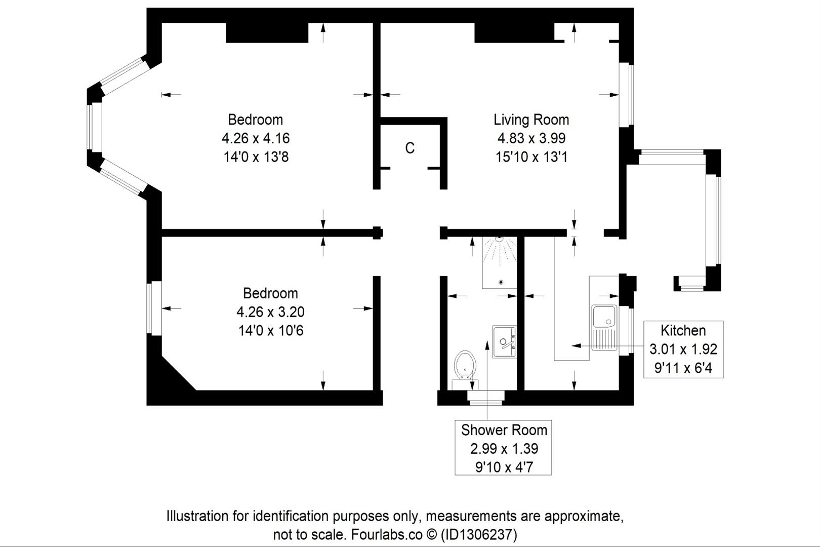 29, Muirfield Road, Dundee floorplan