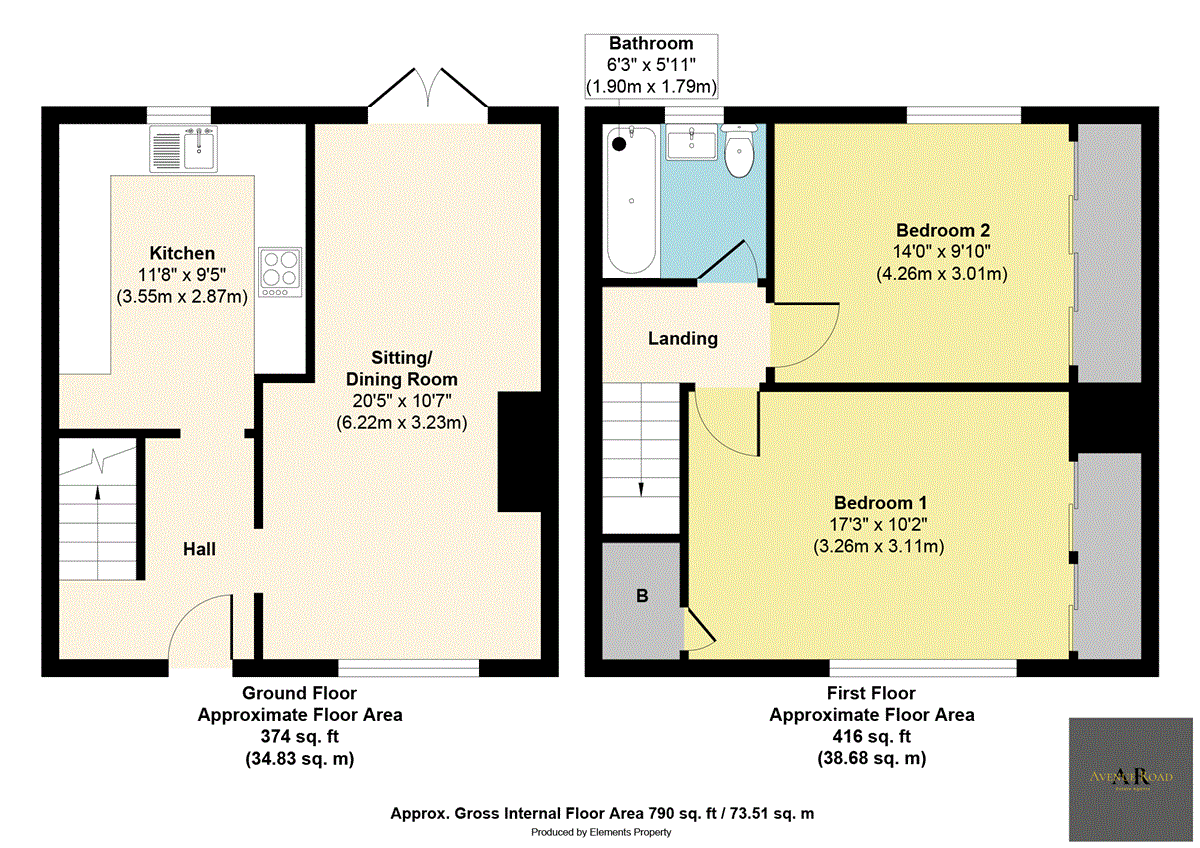 47 Middleshot Square, Prestonpans floorplan
