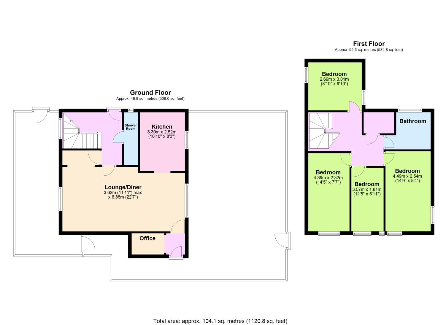 16, Piltdown Road, Brighton floorplan