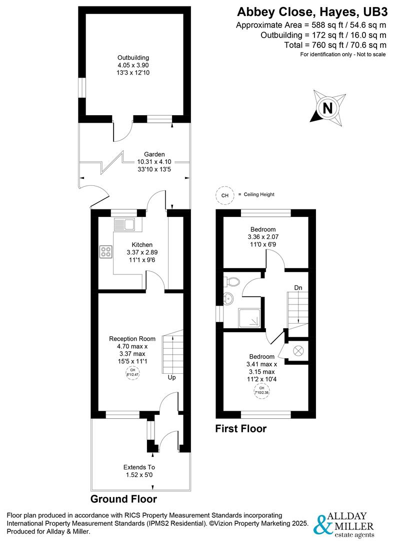 4, Abbey Close, Hayes floorplan