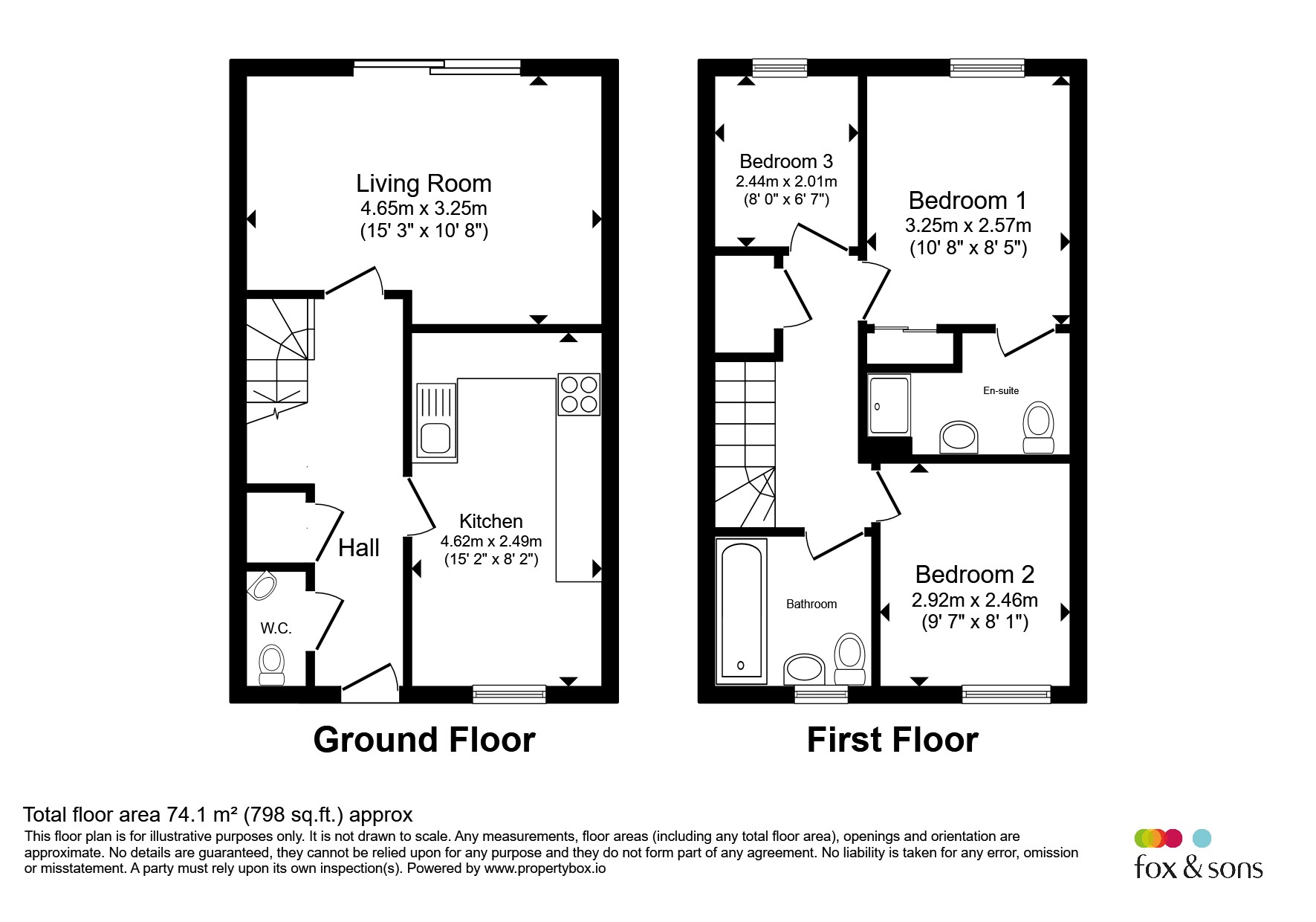 15, Hastings Crescent, Hailsham floorplan