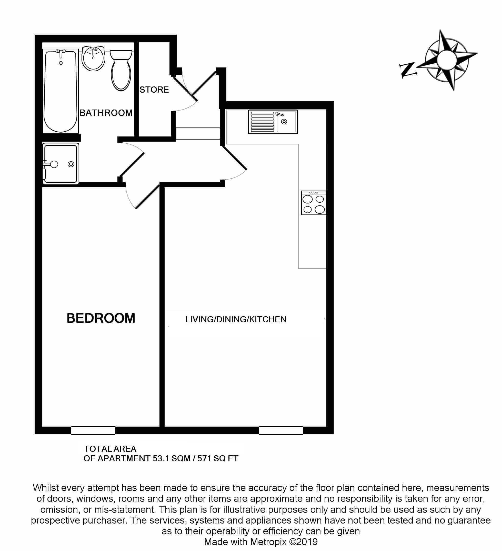 1 Bedrooms Flat for sale in High Street, Croydon CR0