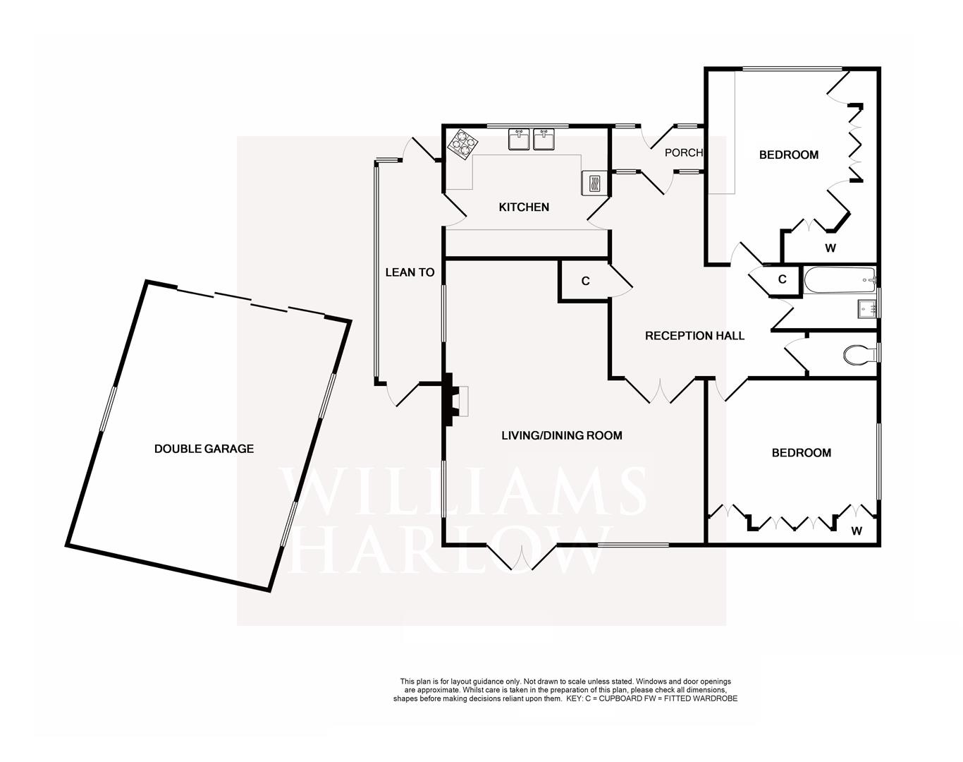 2 Bedrooms Detached bungalow for sale in Howell Hill Grove, Epsom KT17