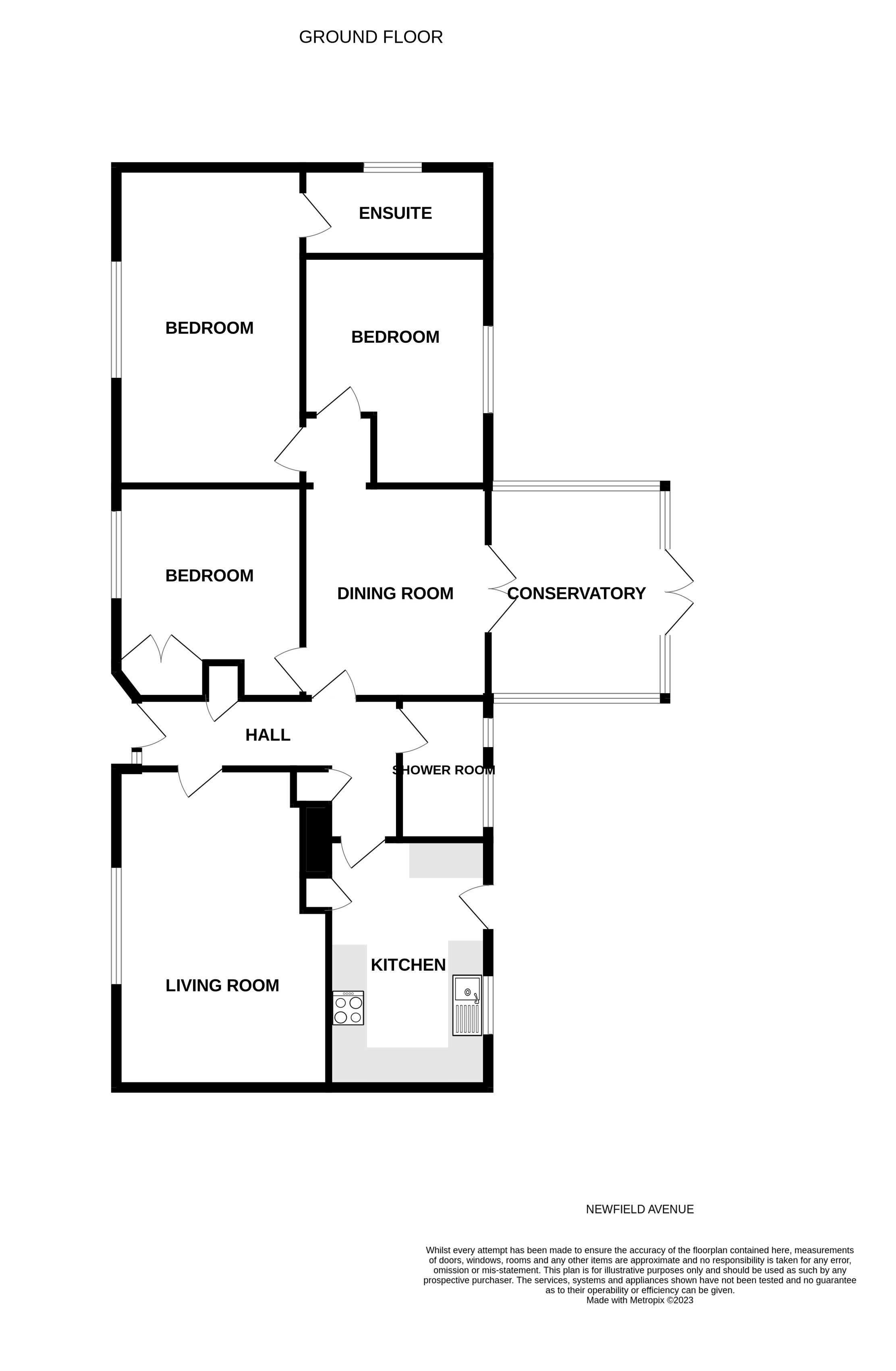 Newfield Avenue, Farnborough GU14, 4 bedroom bungalow to rent