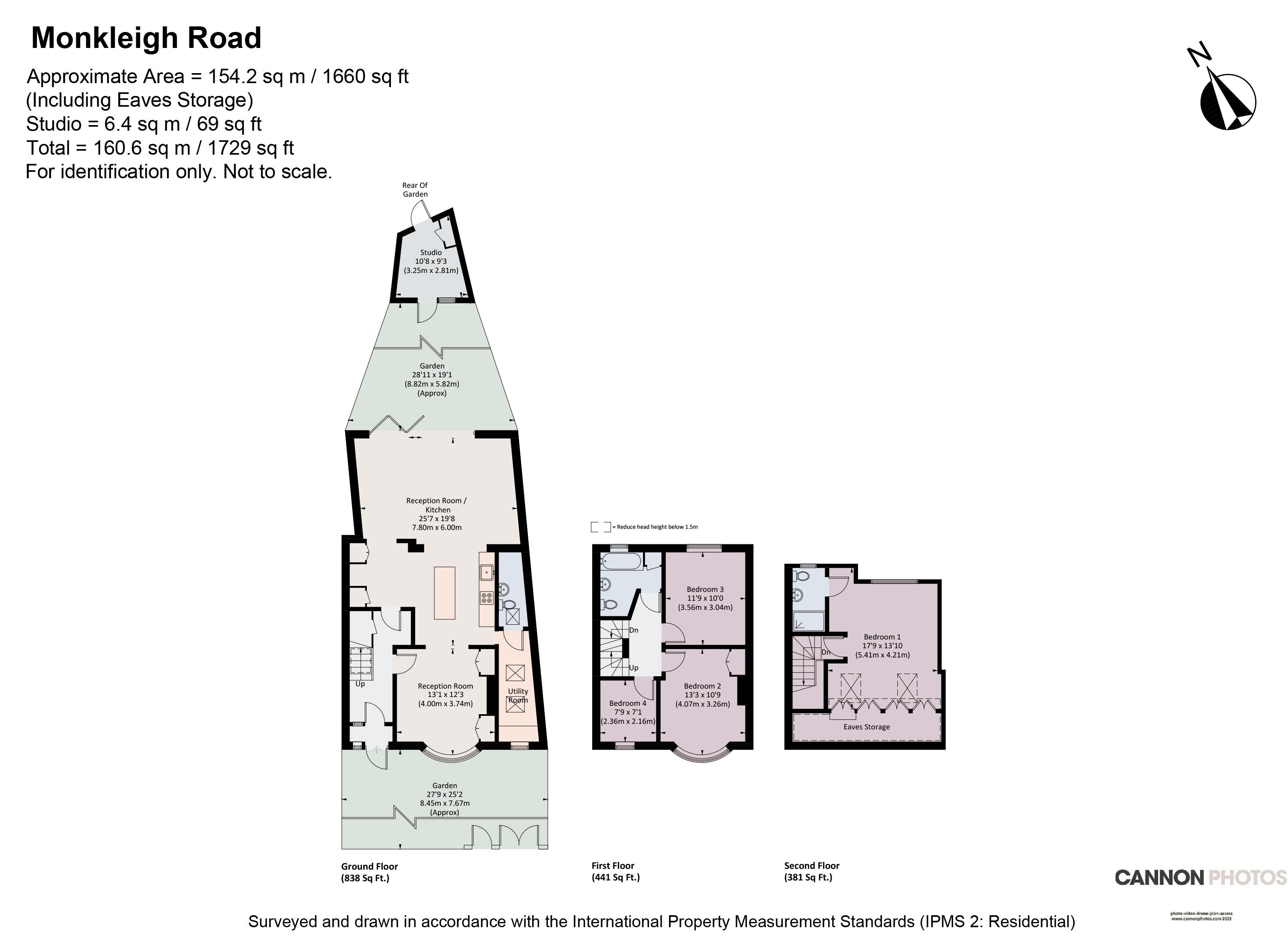 181, Monkleigh Road, Morden floorplan